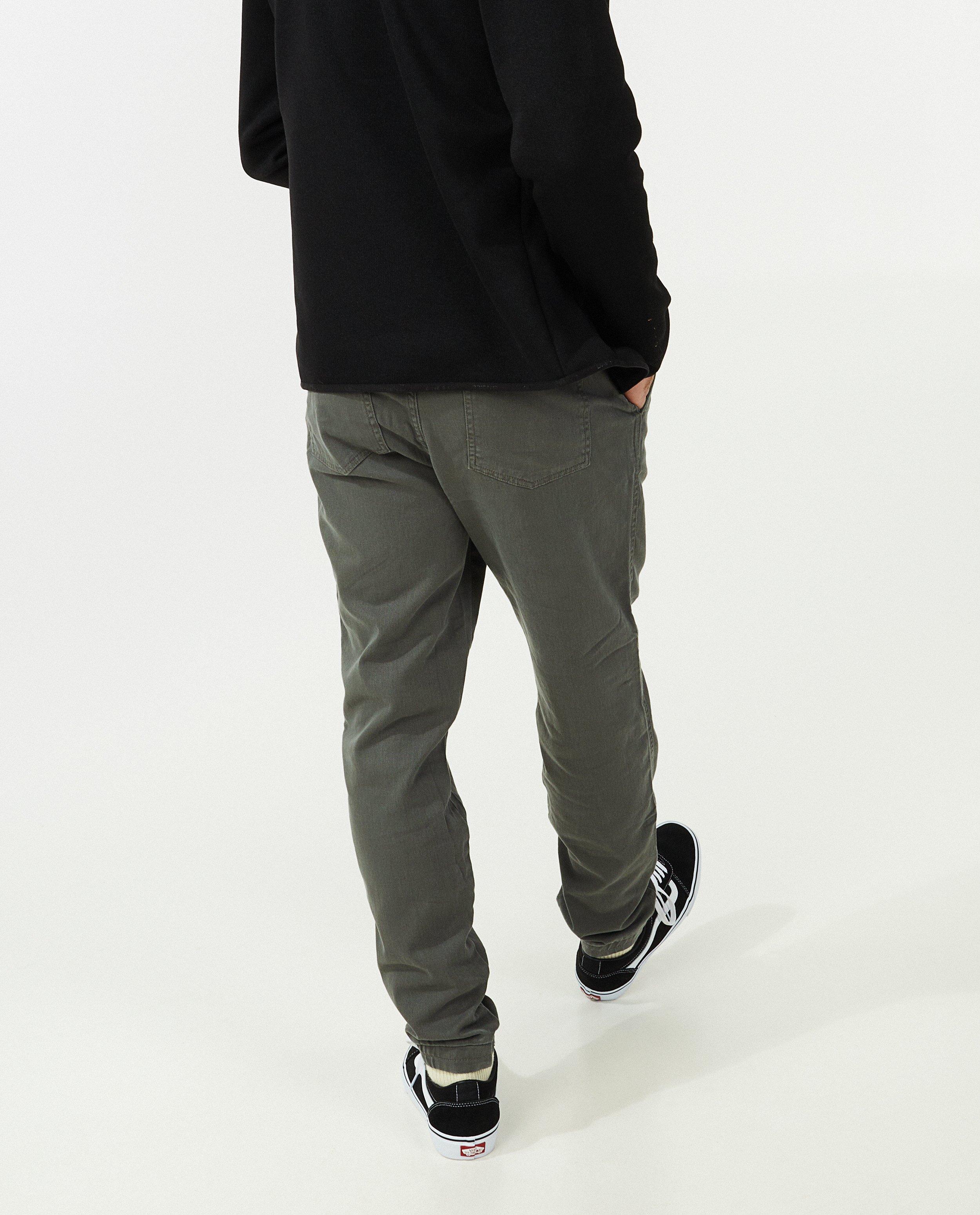Pantalons - Pantalon gris-vert