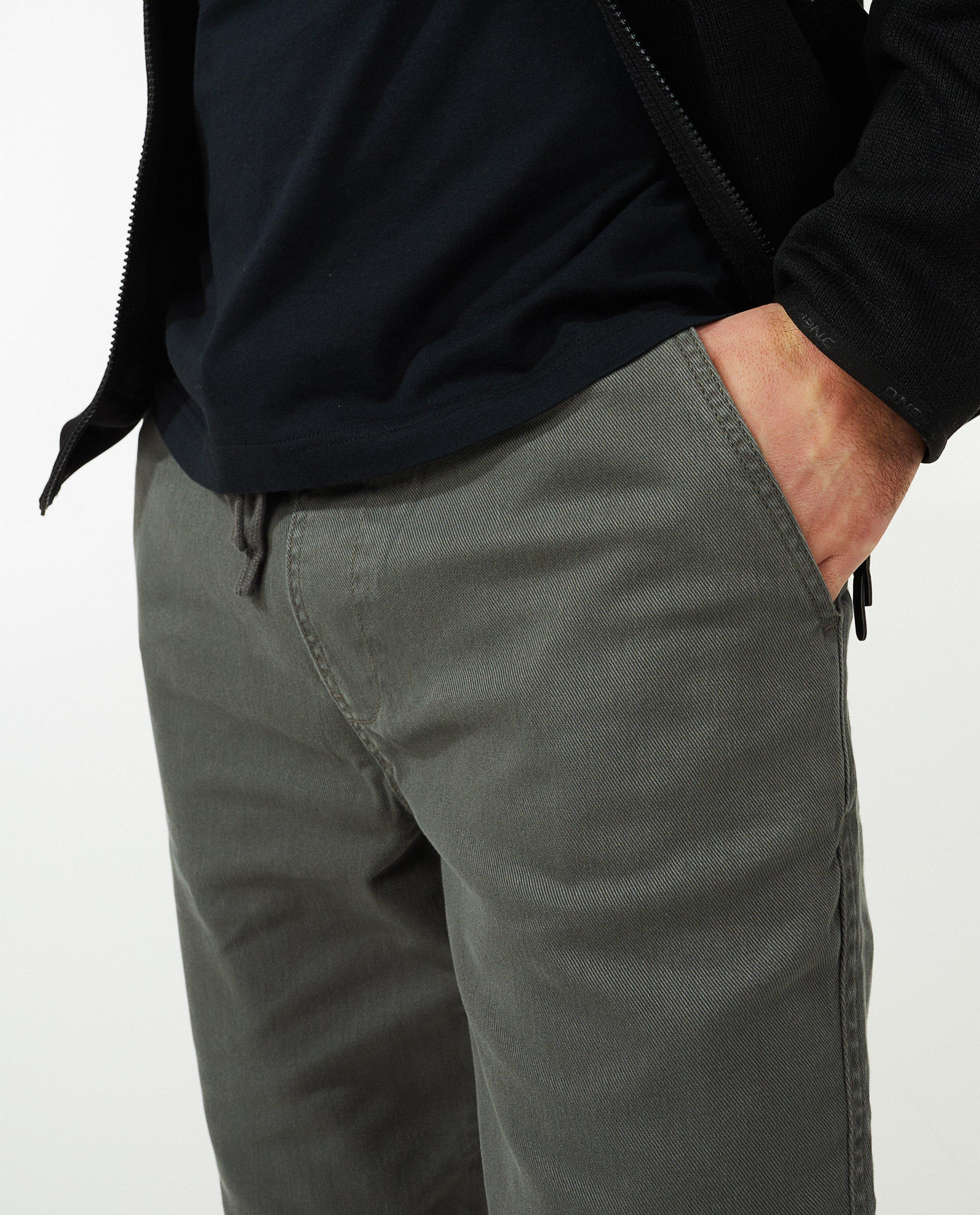Pantalons - Pantalon gris-vert