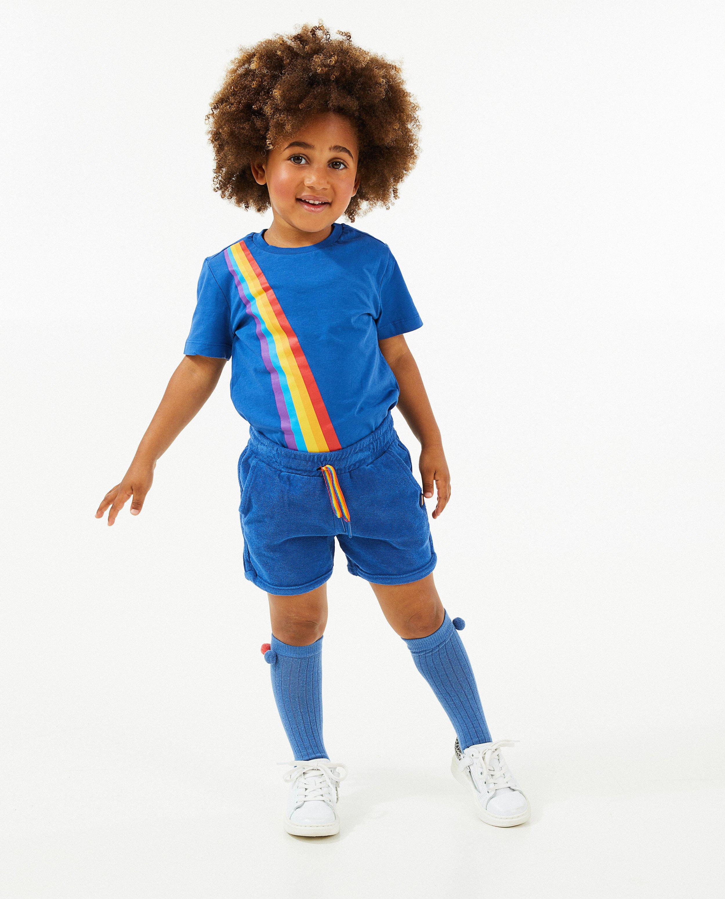 Unisex K3-T-shirt met regenboog - null - K3