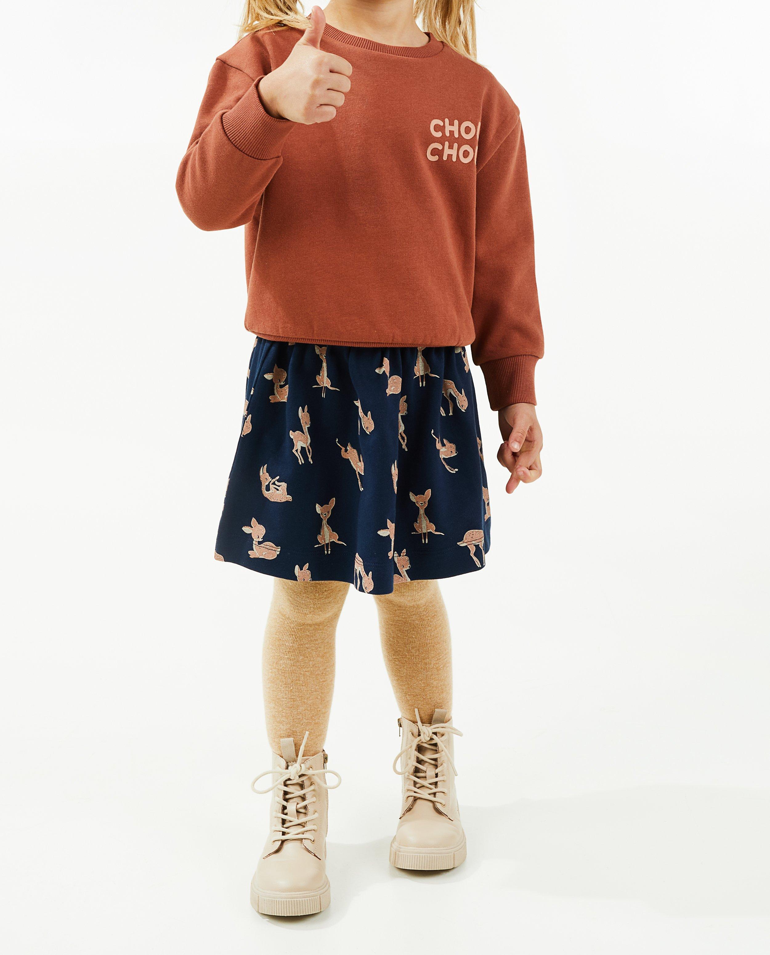 Rokken - Roze rok met print