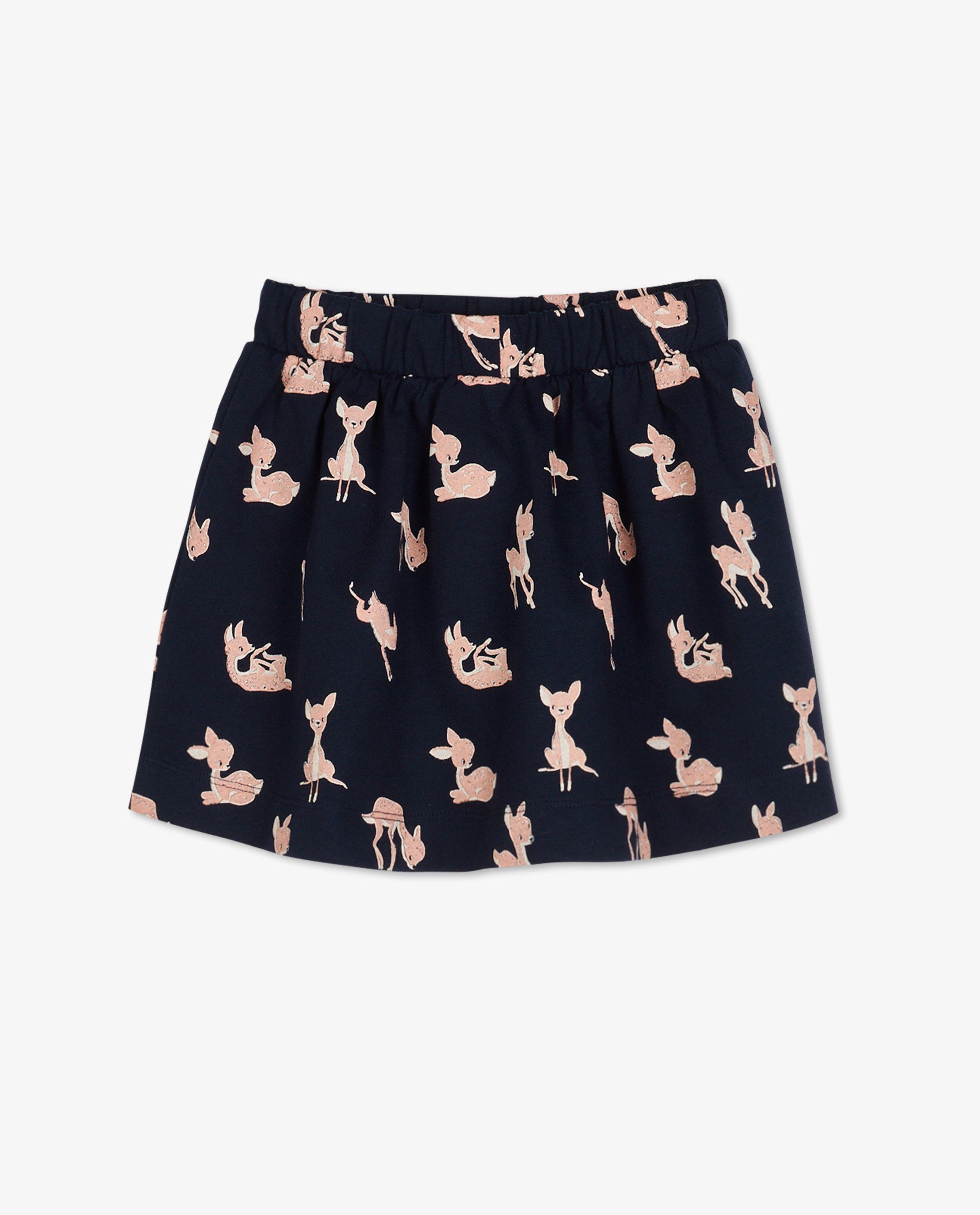 Rokken - Roze rok met print