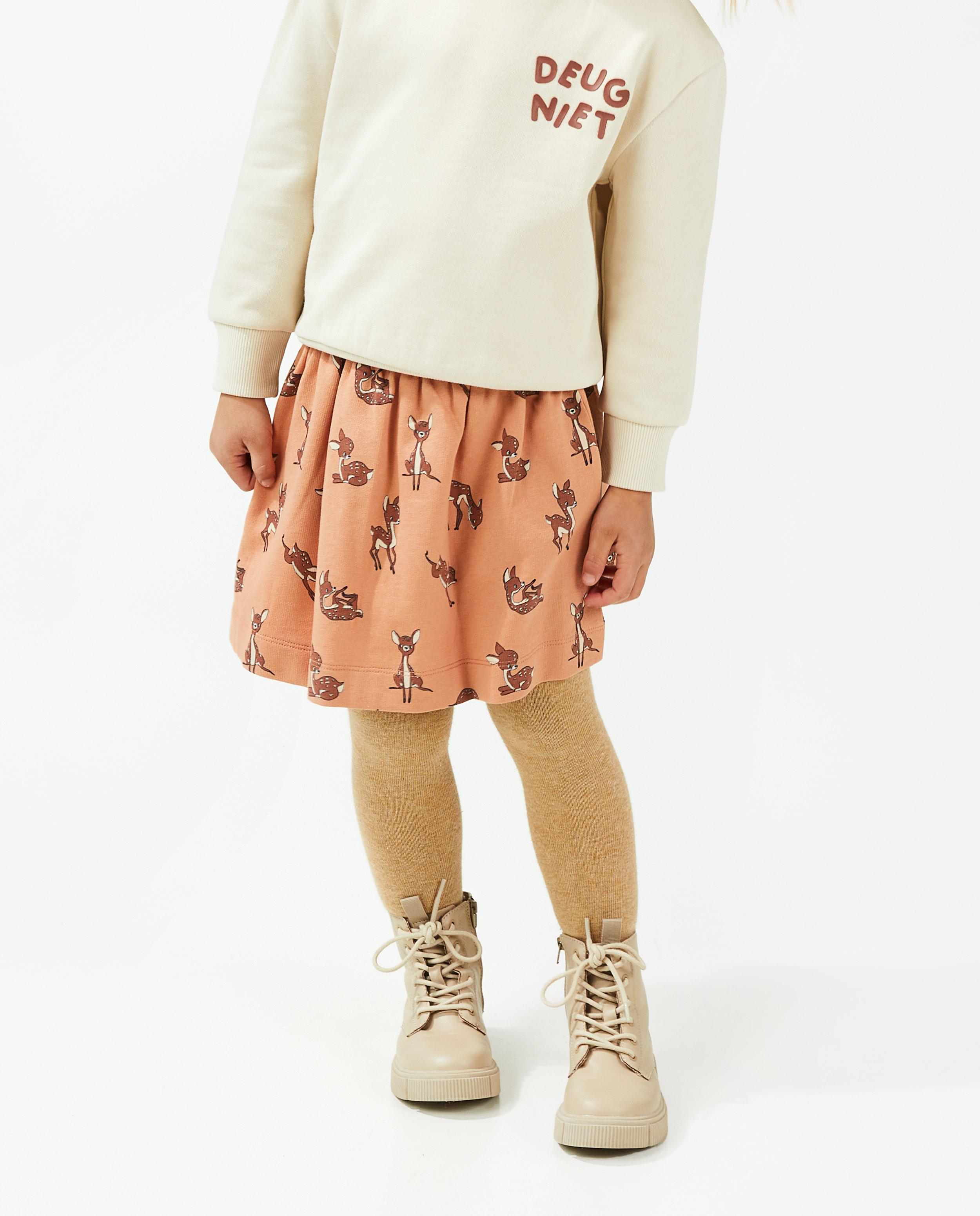 Rokken - Roze rok met print