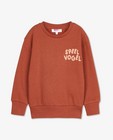 Sweaters - Roze sweater met NL opschrift