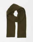 Écharpe en tricot vert foncé - null - JBC