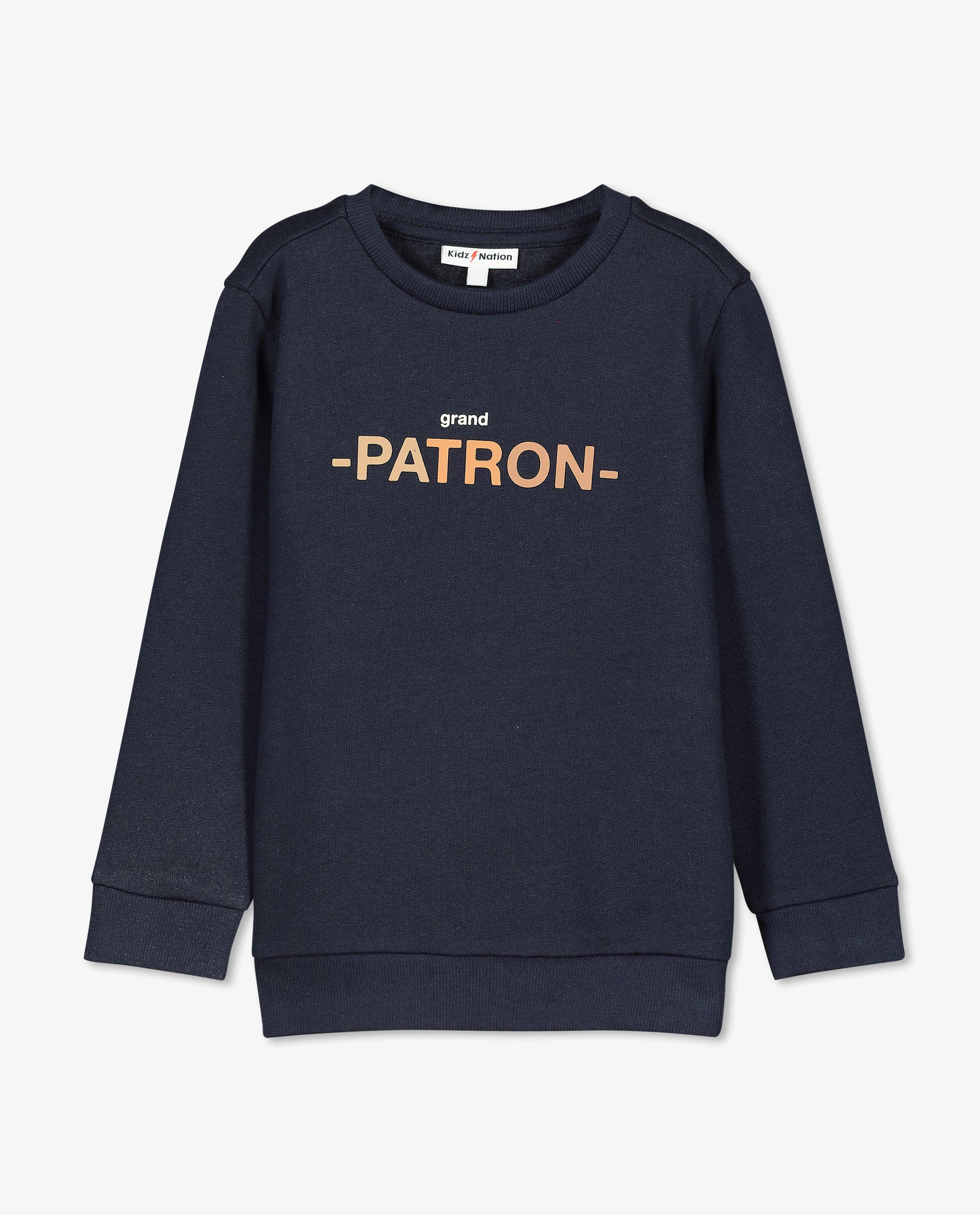 Sweaters - Sweater met opschrift (FR)