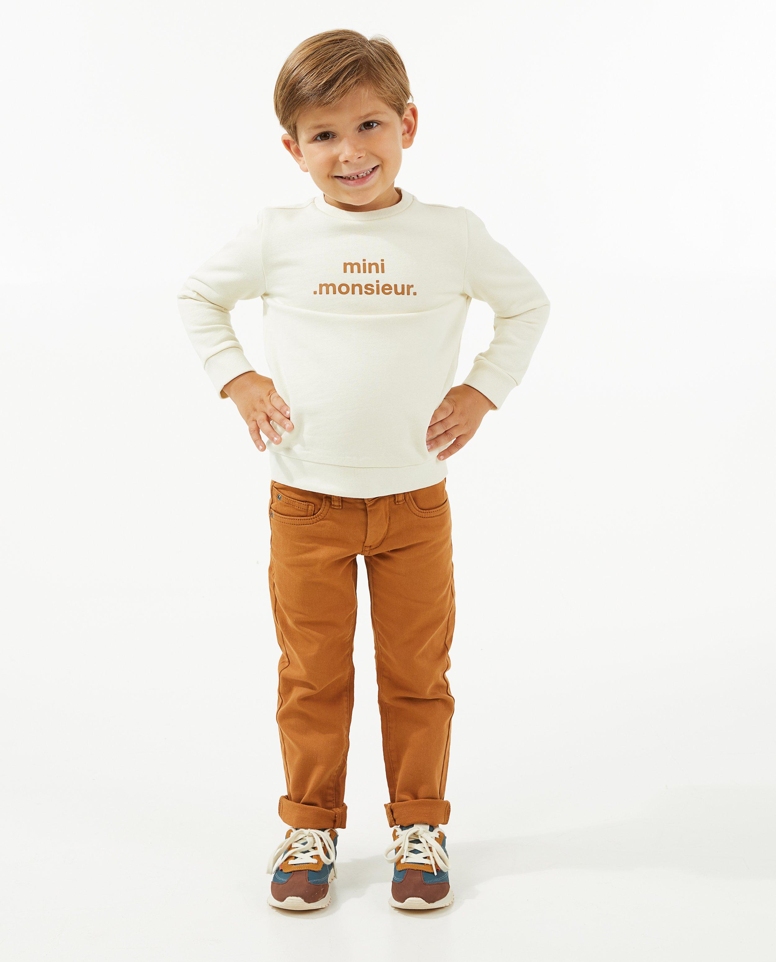 Sweater met opschrift (FR) - null - Kidz Nation
