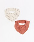 Lot de 2 bavoirs bandanas - null - Cuddles and Smiles