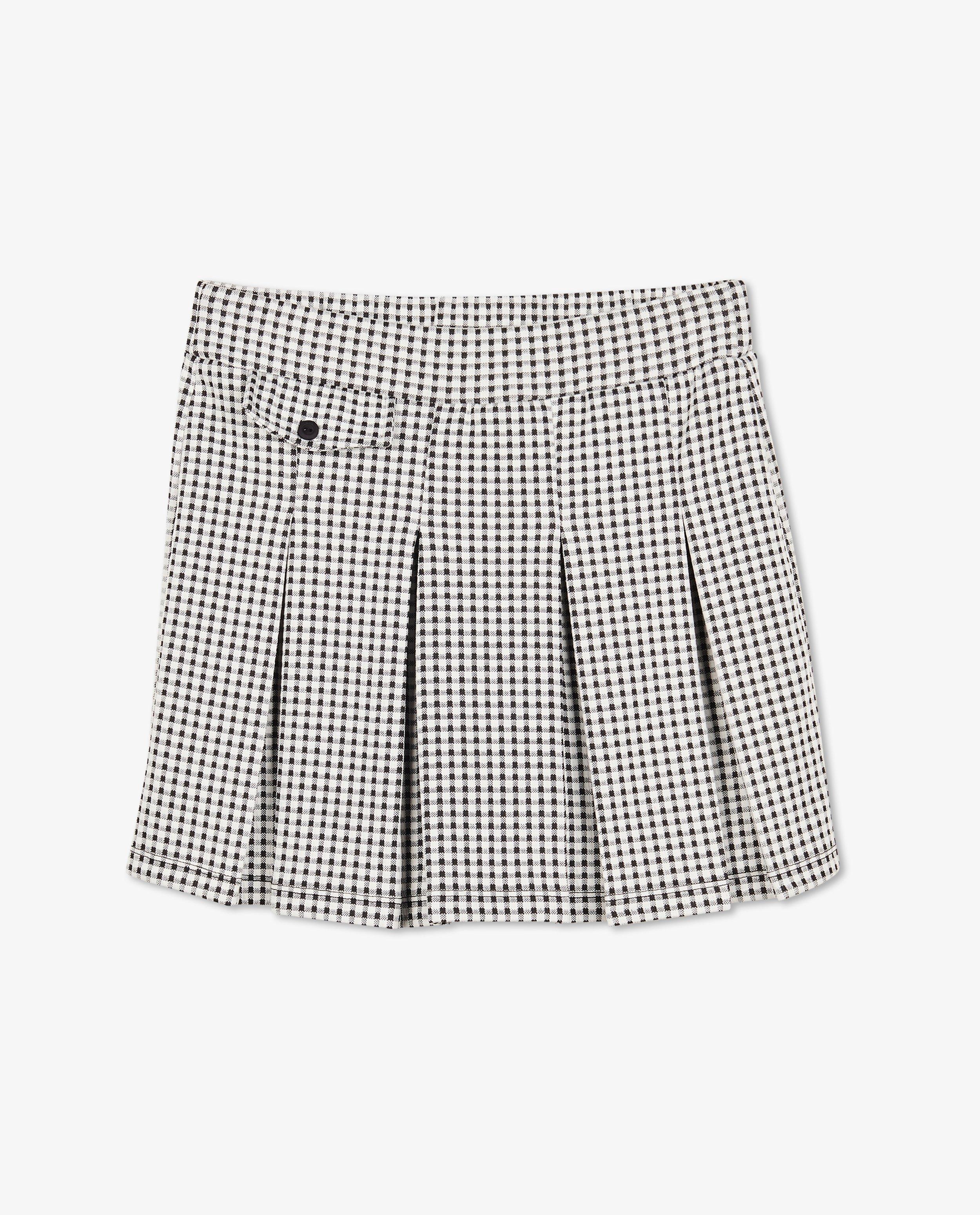 Shorts - Jupe plissée à carreaux