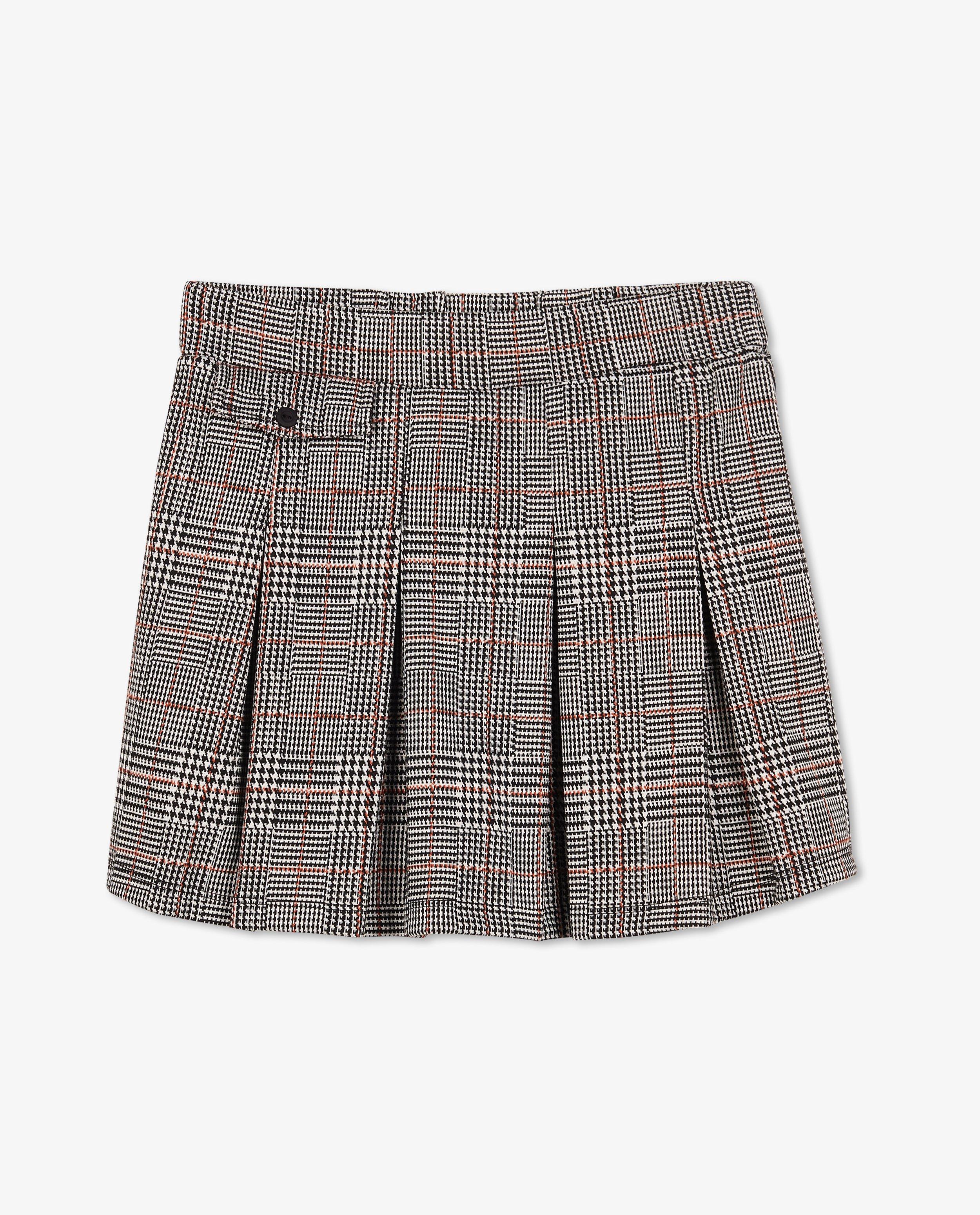 Shorts - Jupe plissée à carreaux