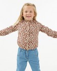 Hemden - Katoenen blouse met luipaardprint