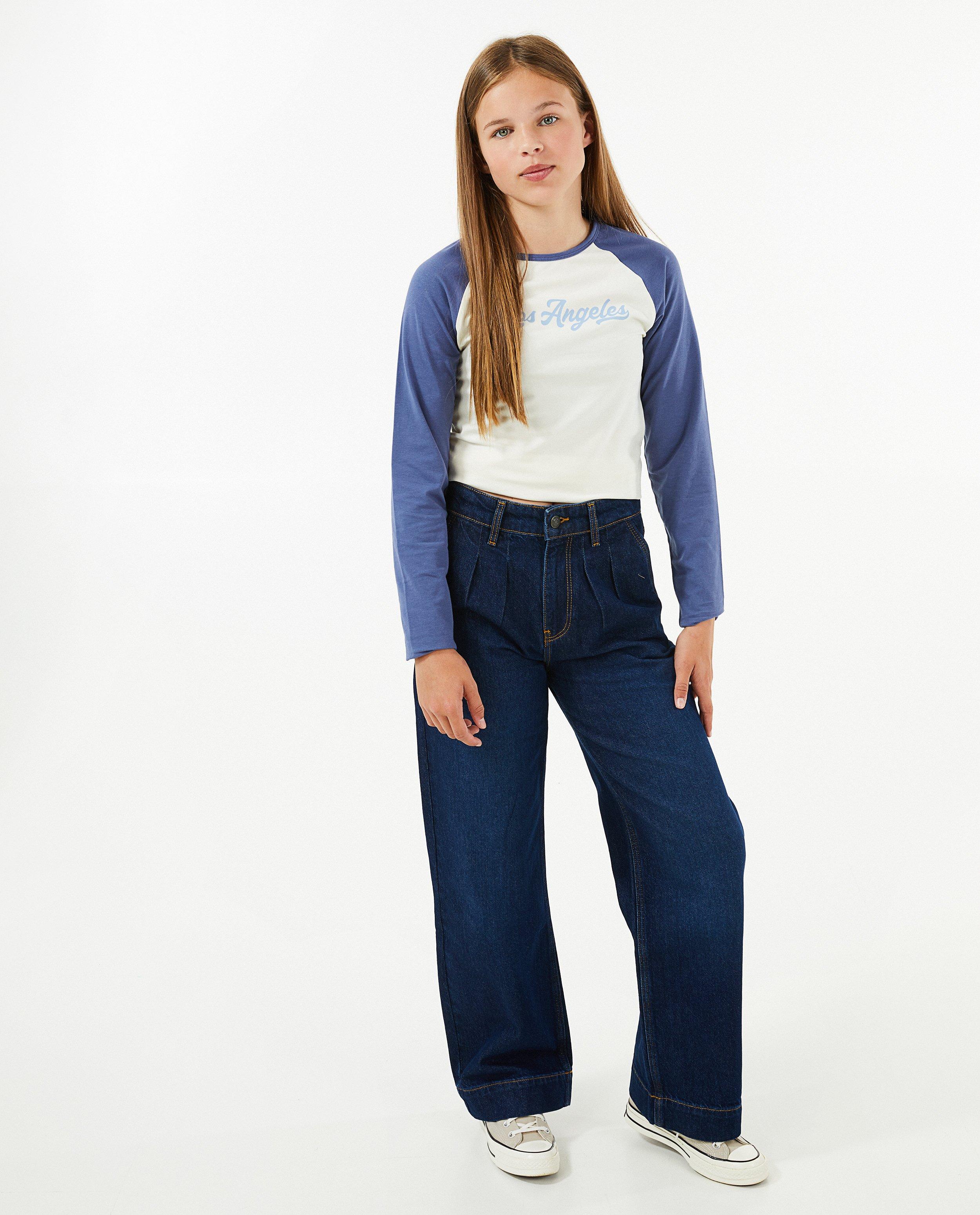 Donkerblauwe flared jeans Marley - null - Groggy