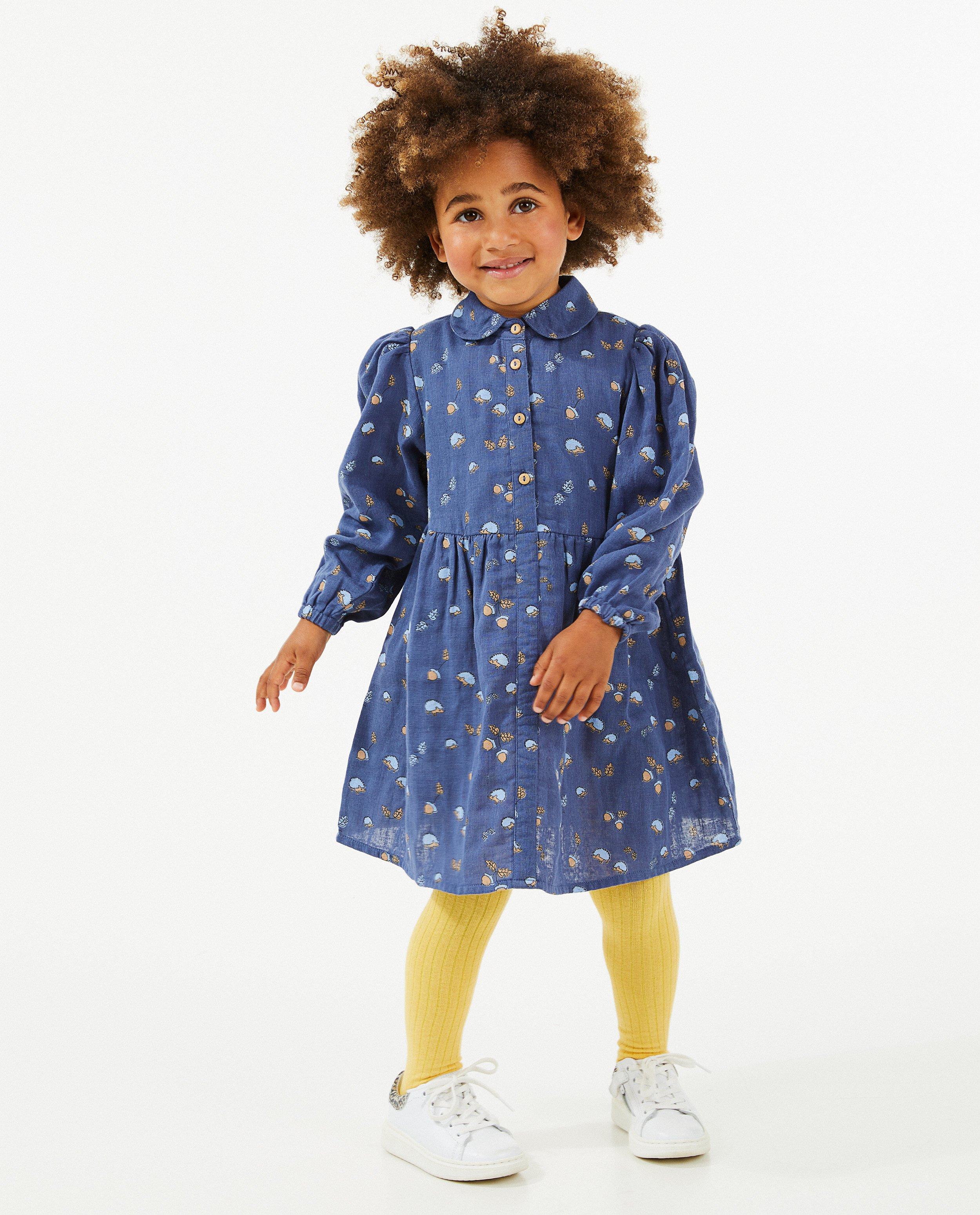 Robe bleu clair à imprimé - null - Fred & Samson
