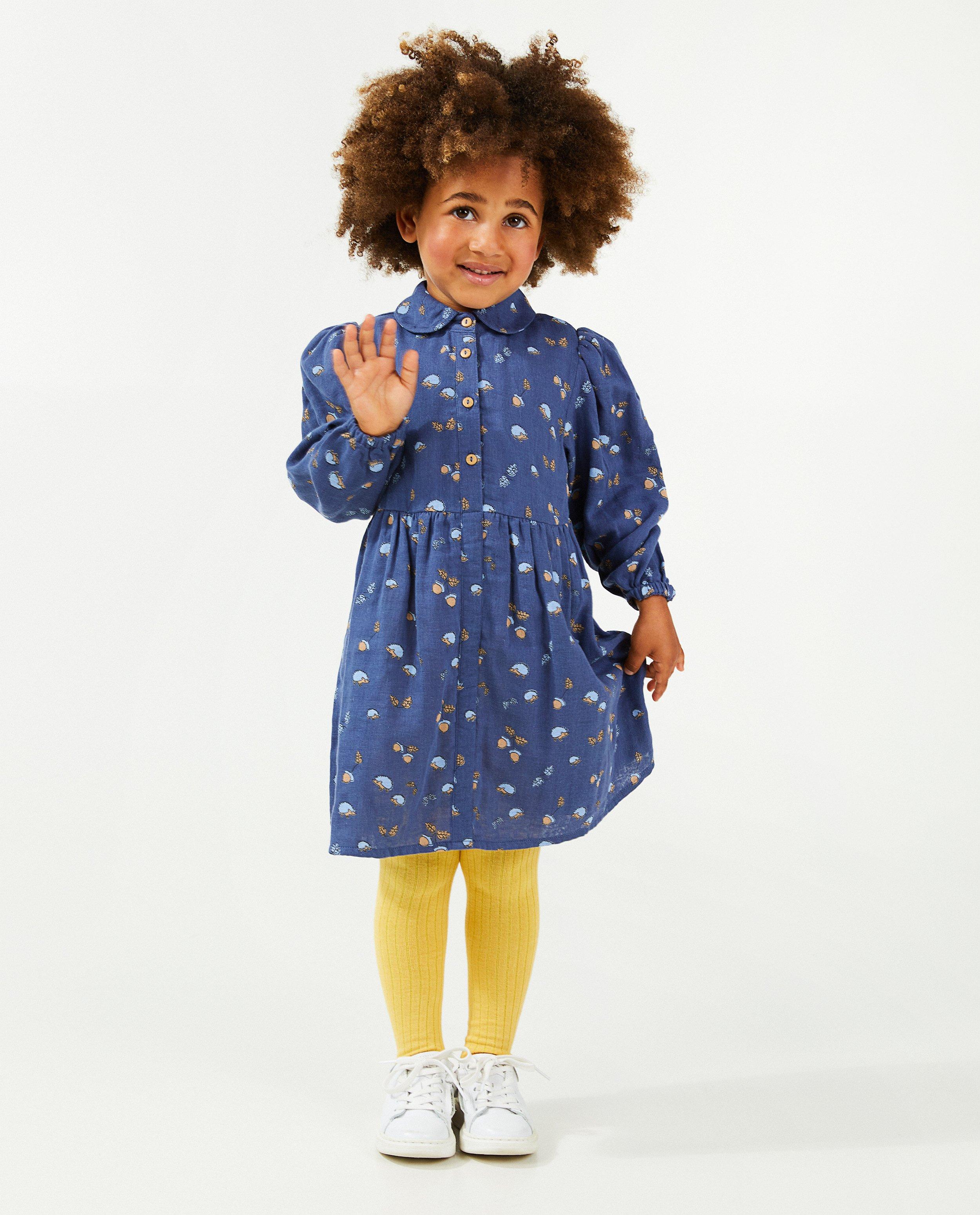 Robes - Robe bleu clair à imprimé