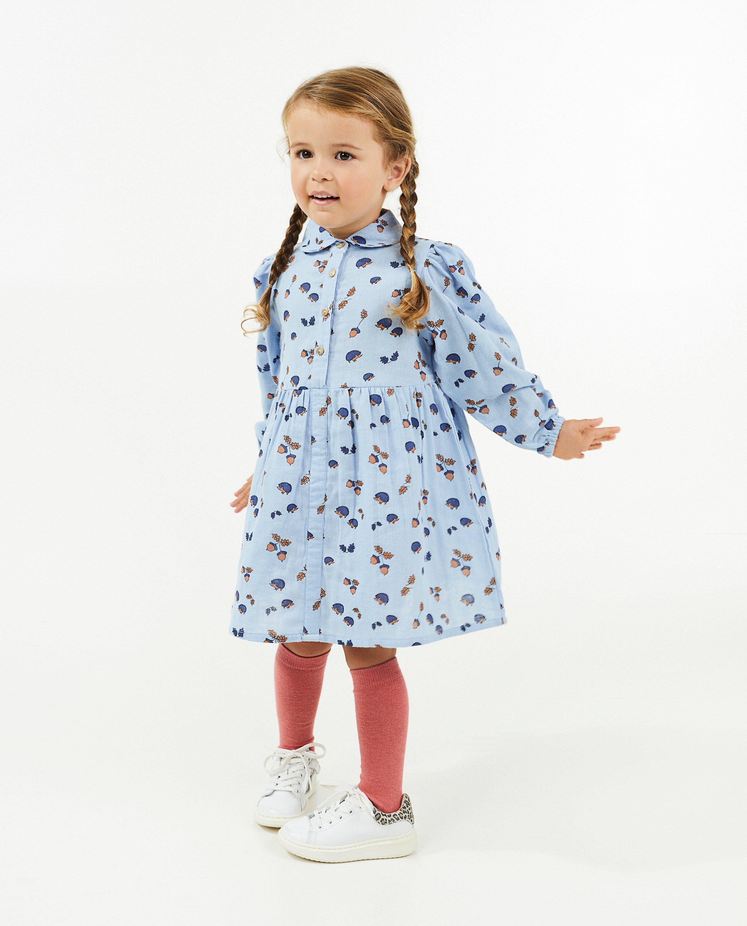 Robe bleu clair à imprimé - null - Fred & Samson