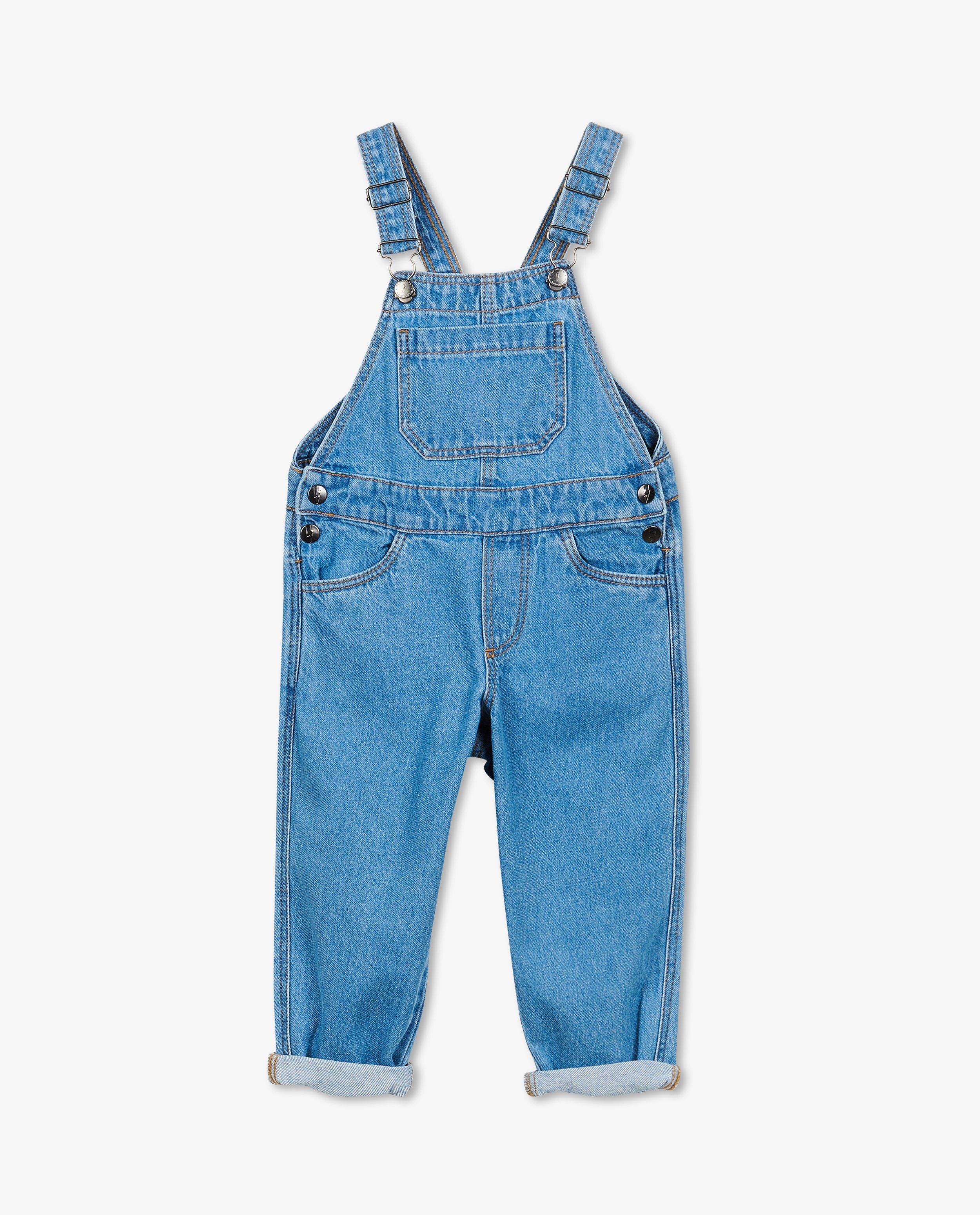 Jumpsuit - Blauwe jeanssalopette