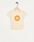 Ecru T-shirt met print - null - Cuddles and Smiles