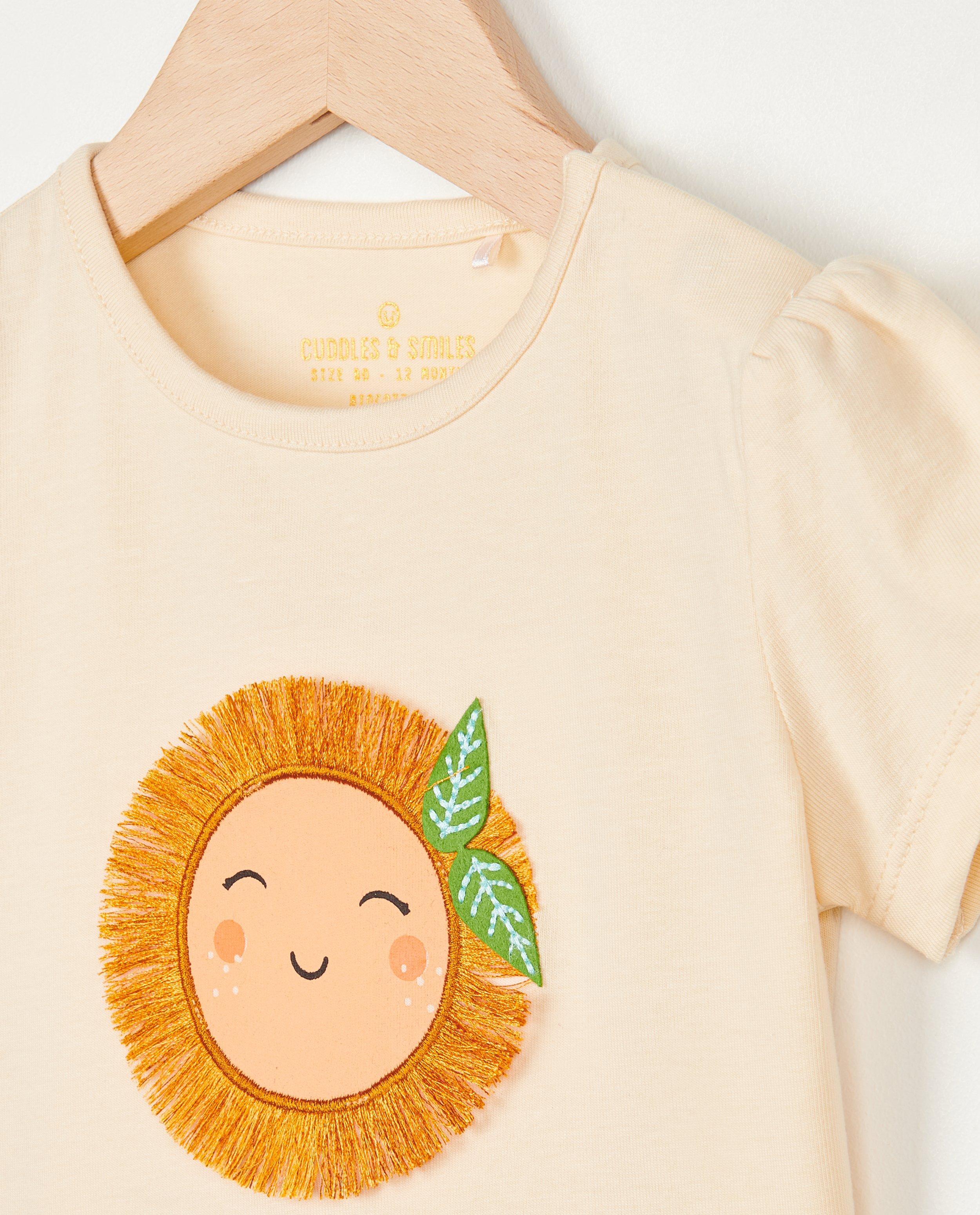 T-shirts - Ecru T-shirt met print