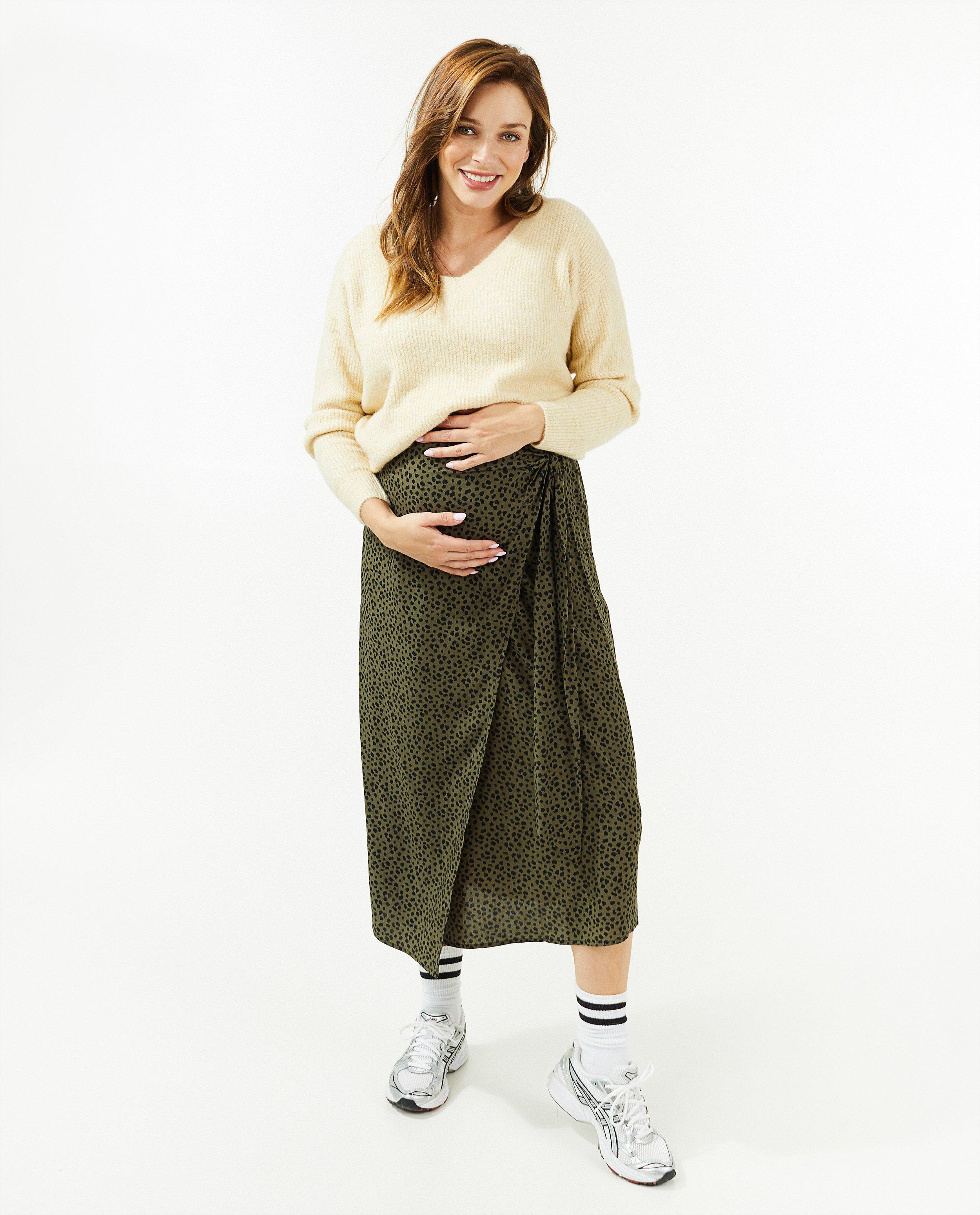 Zwangerschapsrok met print - null - Atelier Maman