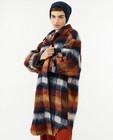 Manteaux d'hiver - Veste en laine oversized à carreaux