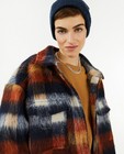 Manteaux d'hiver - Veste en laine oversized à carreaux