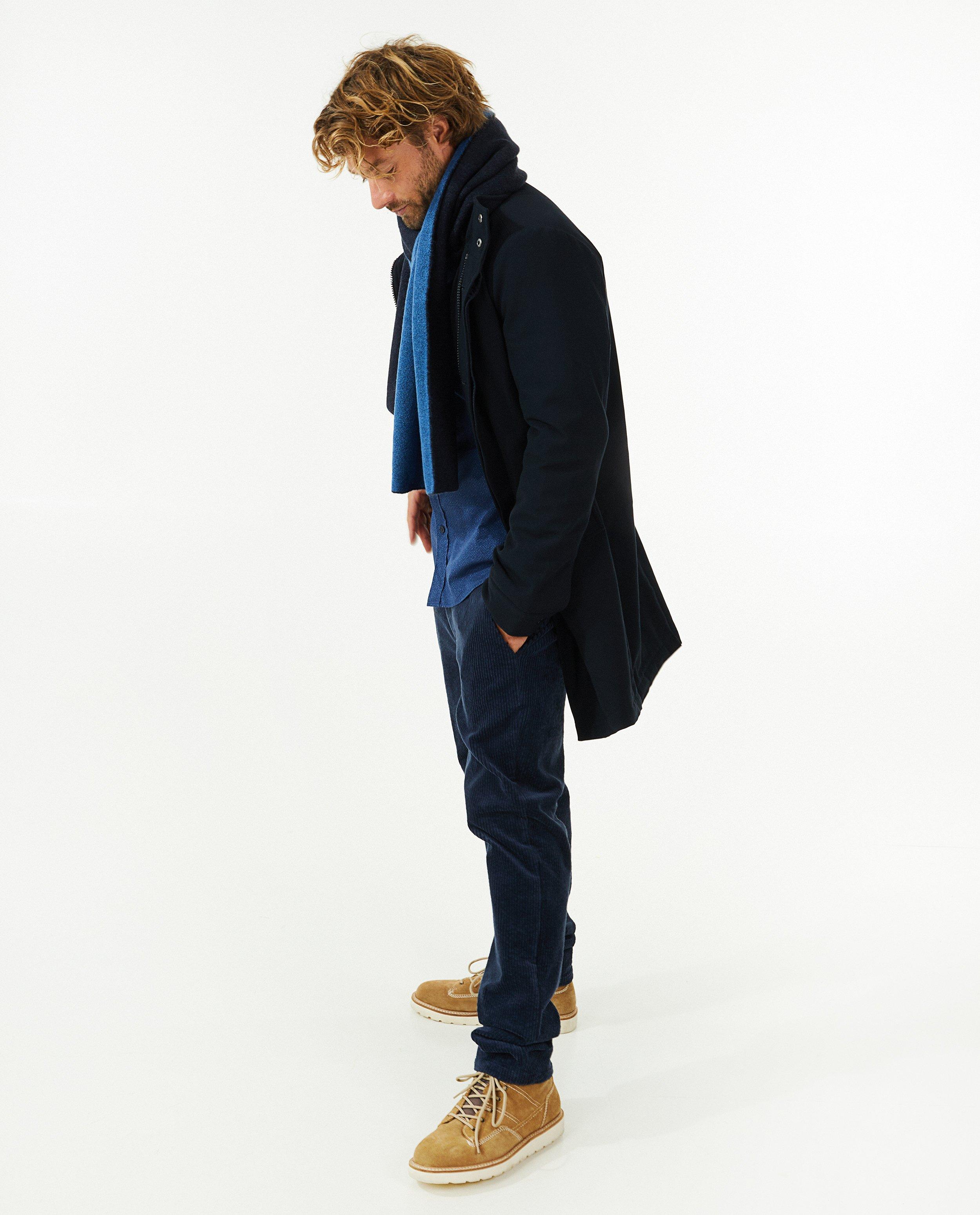Poncho's en teddy's - Zwarte jas van wolmix
