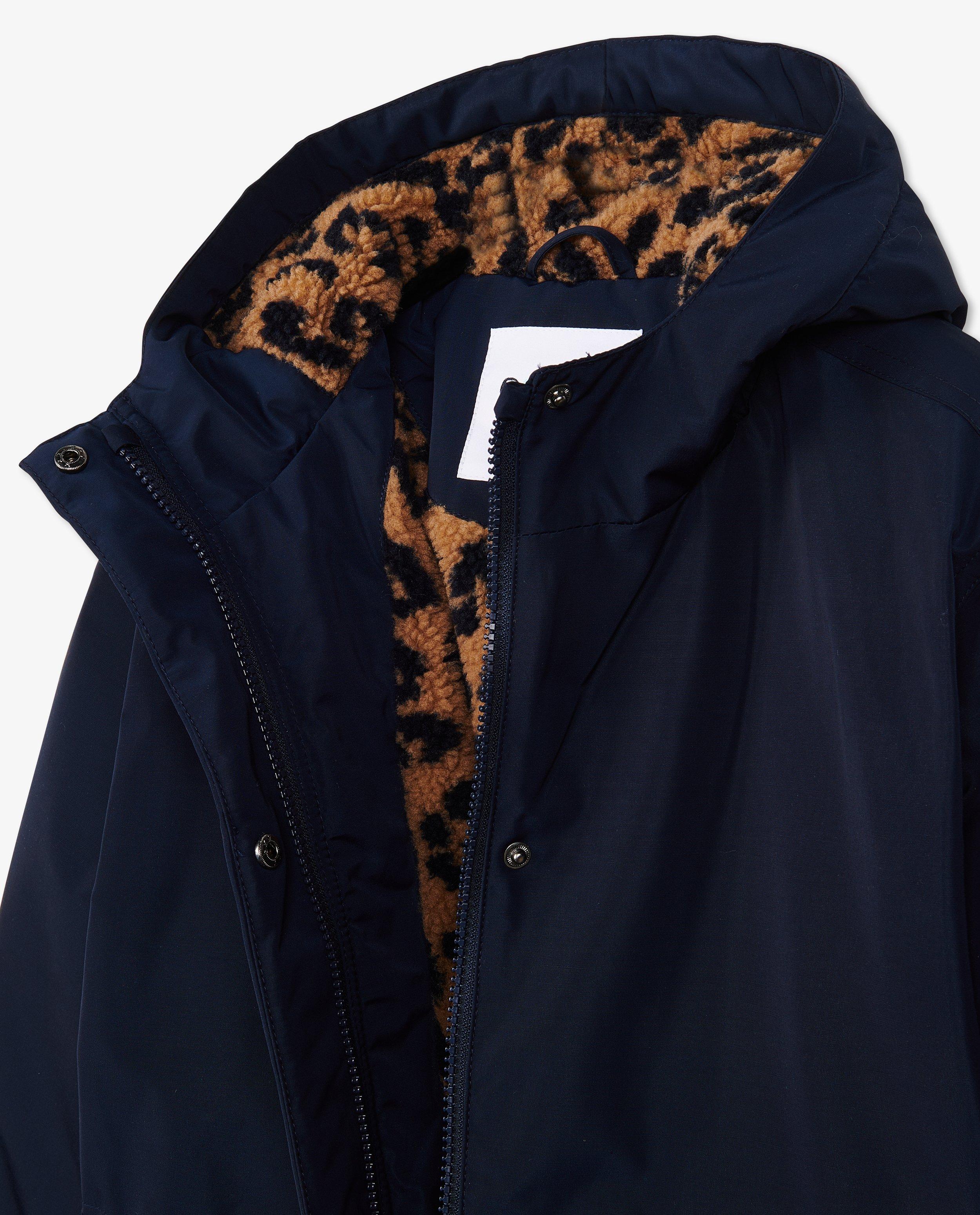 Parka's - Donkerblauwe winterparka