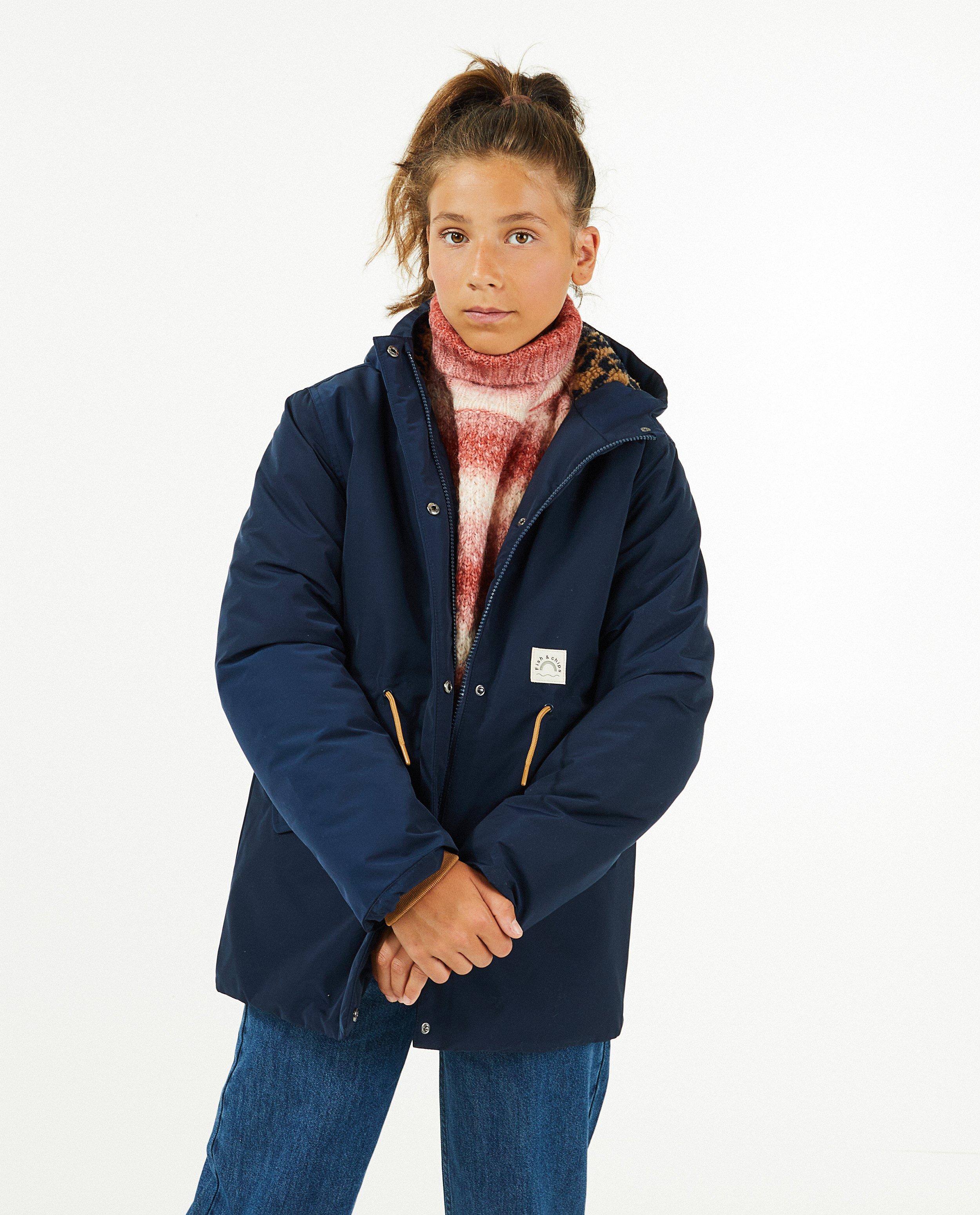 Parka's - Donkerblauwe winterparka