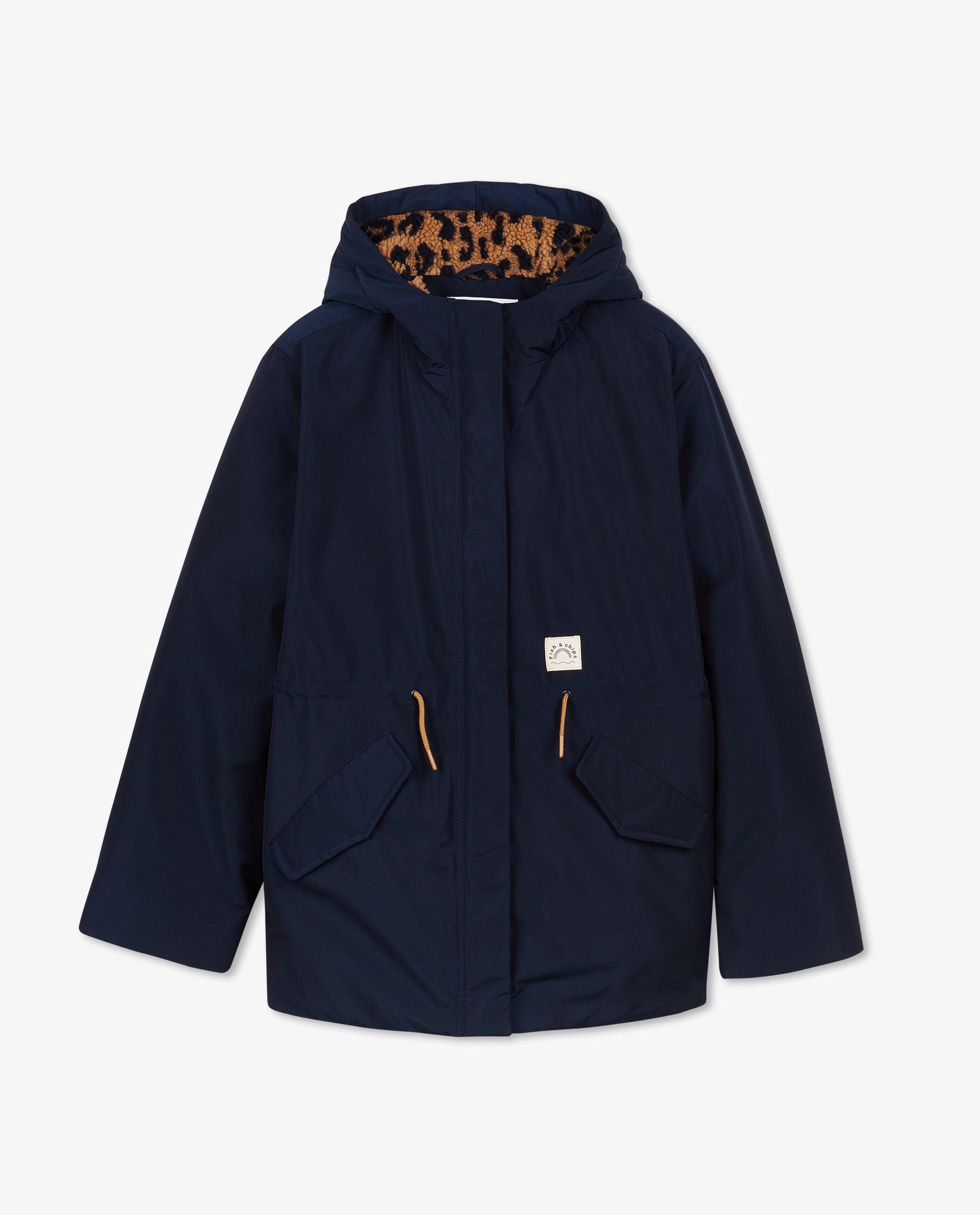 Parka's - Donkerblauwe winterparka