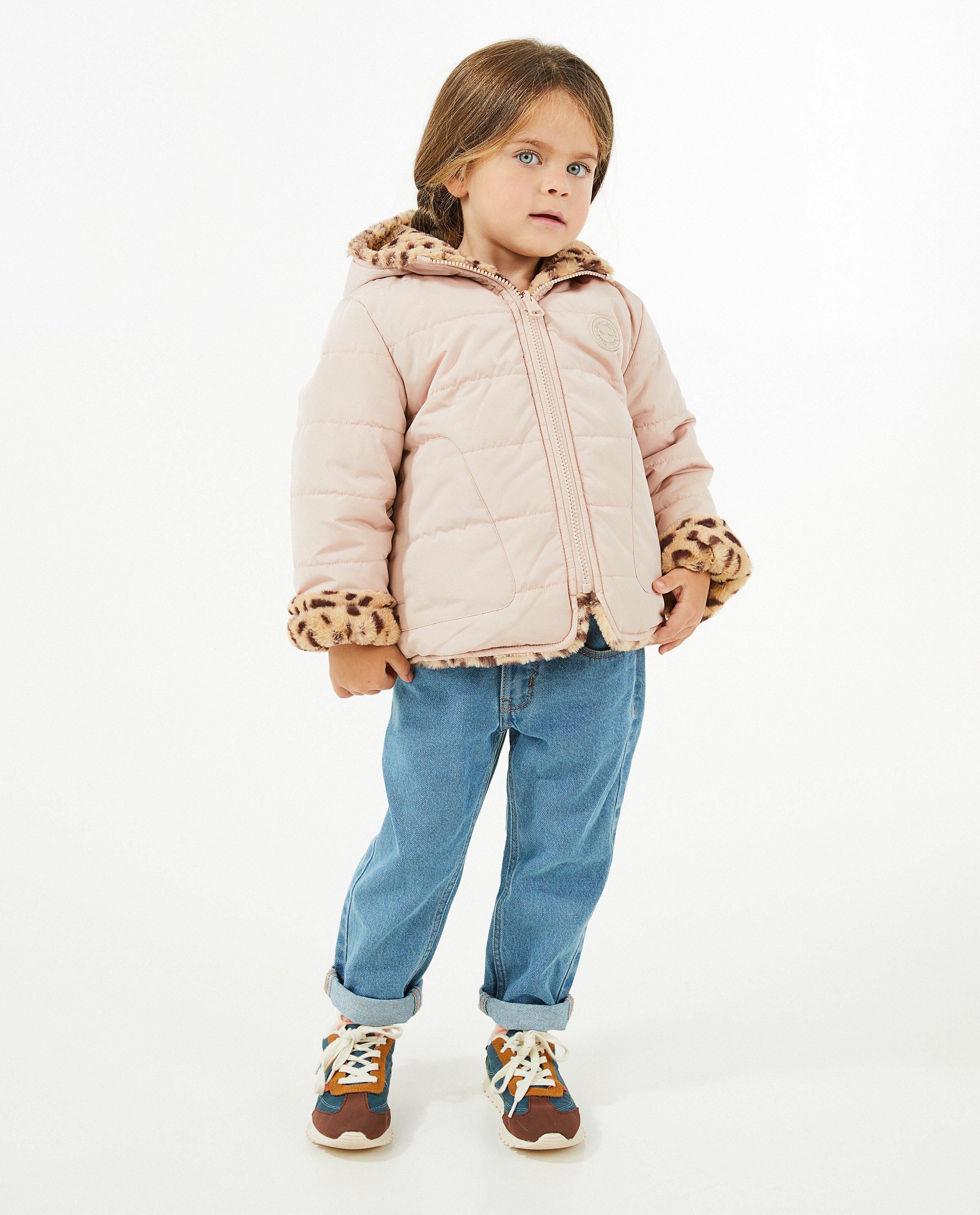 Veste en fausse fourrure rose réversible - null - Milla Star
