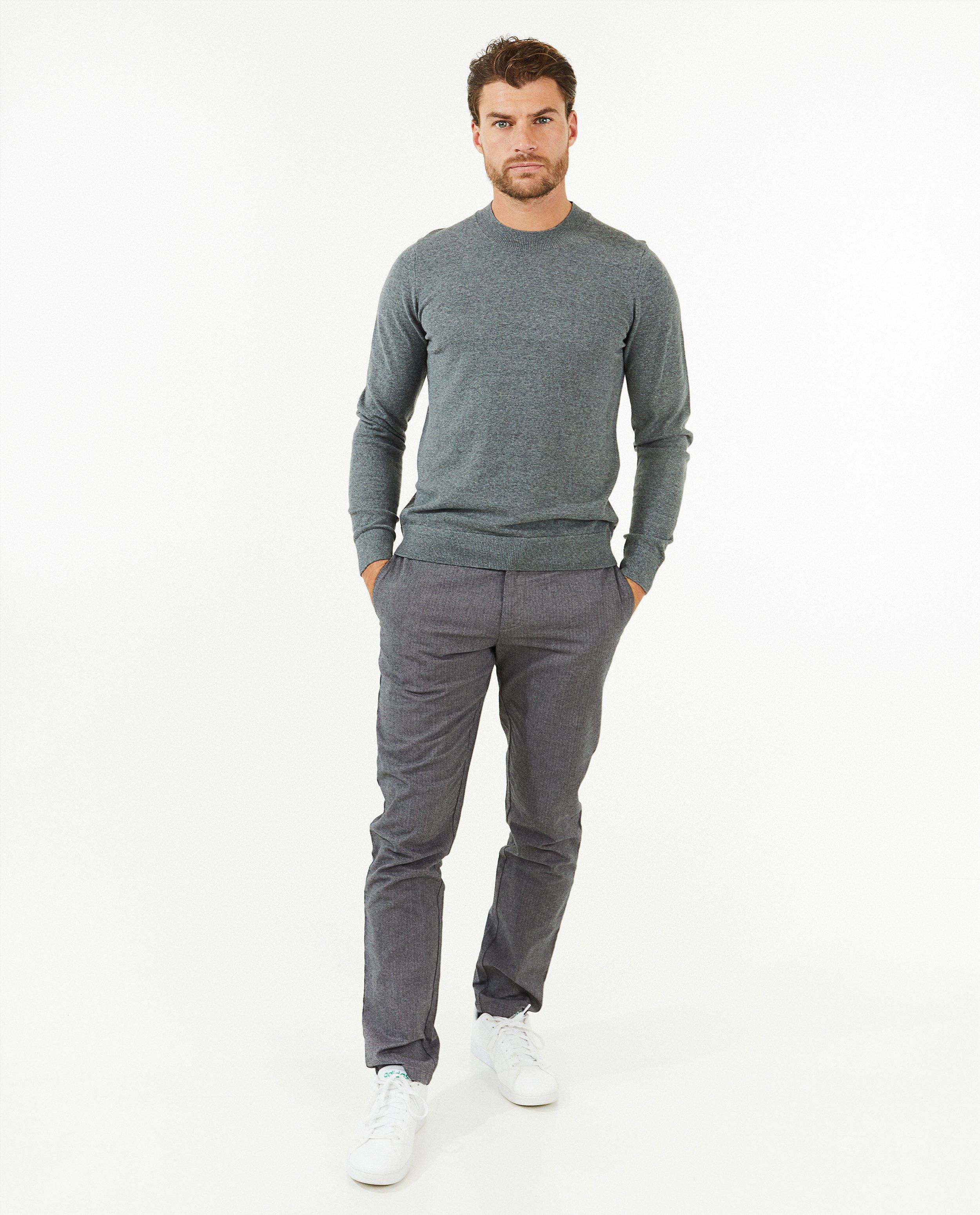 Pull brun en fin tricot - null - Iveo