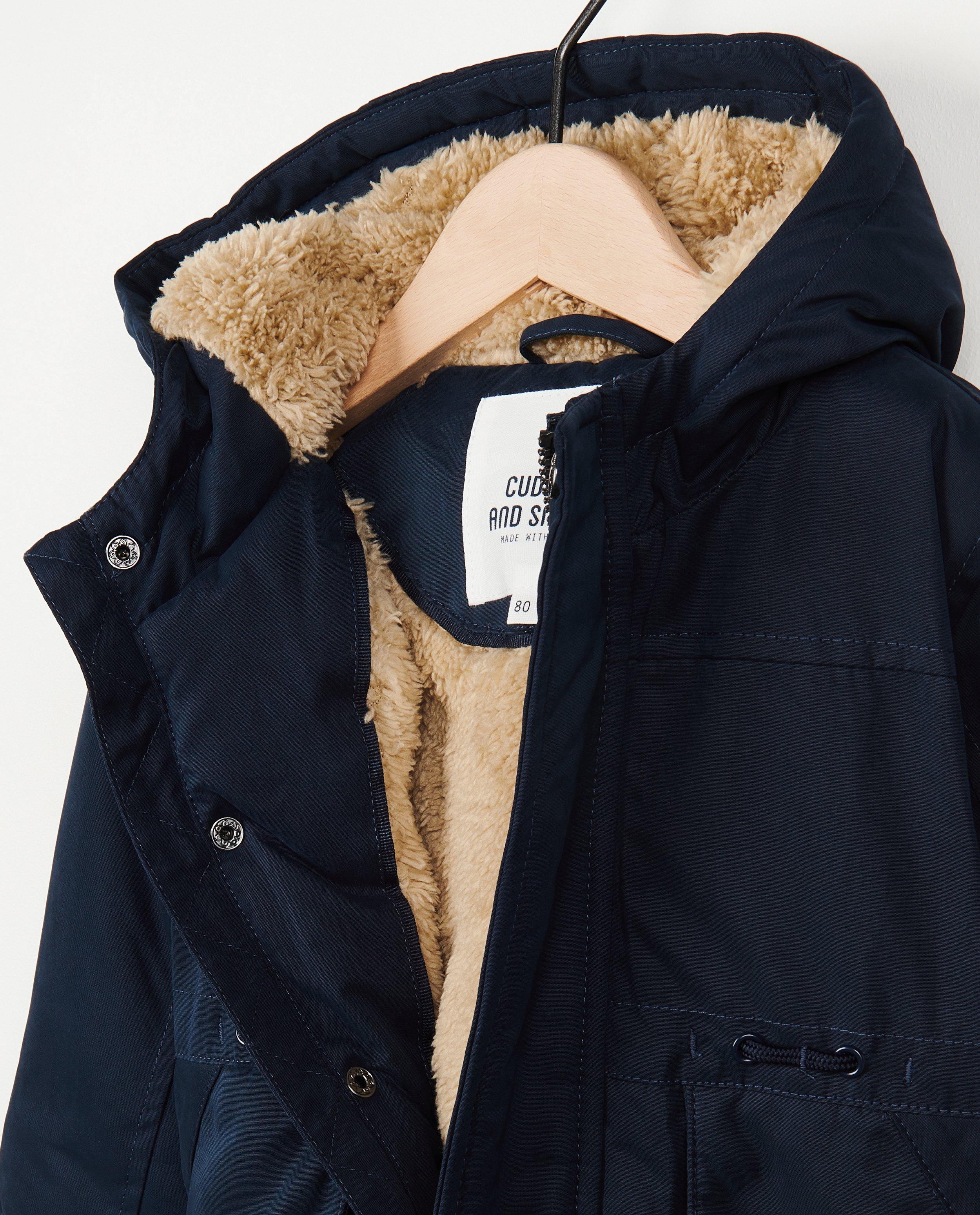 Parka's - Donkerblauwe parka