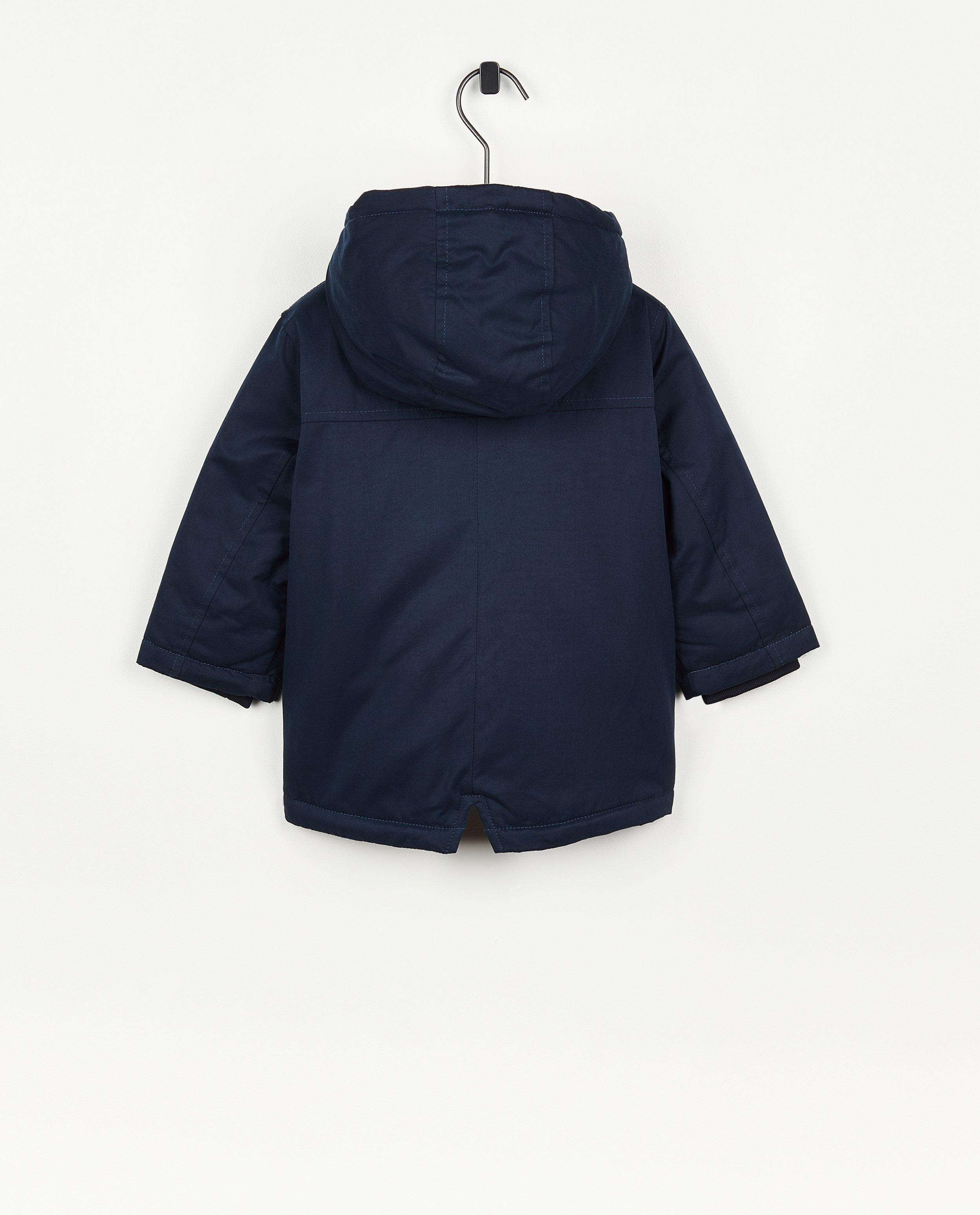Parka's - Donkerblauwe parka
