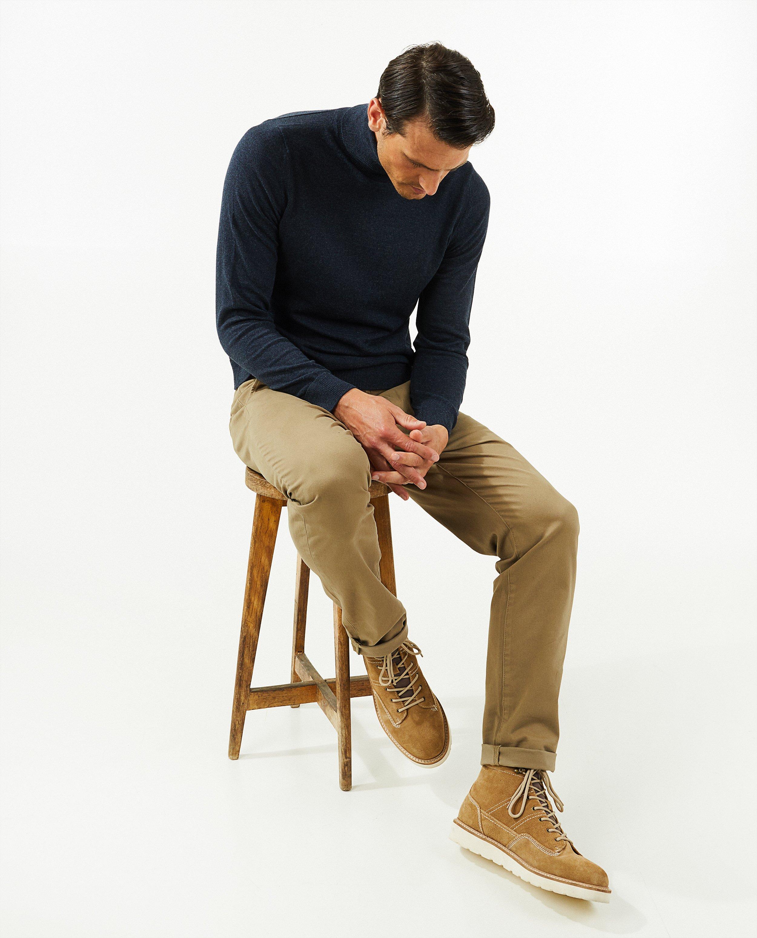 Pull à col roulé en fin tricot - null - Quarterback