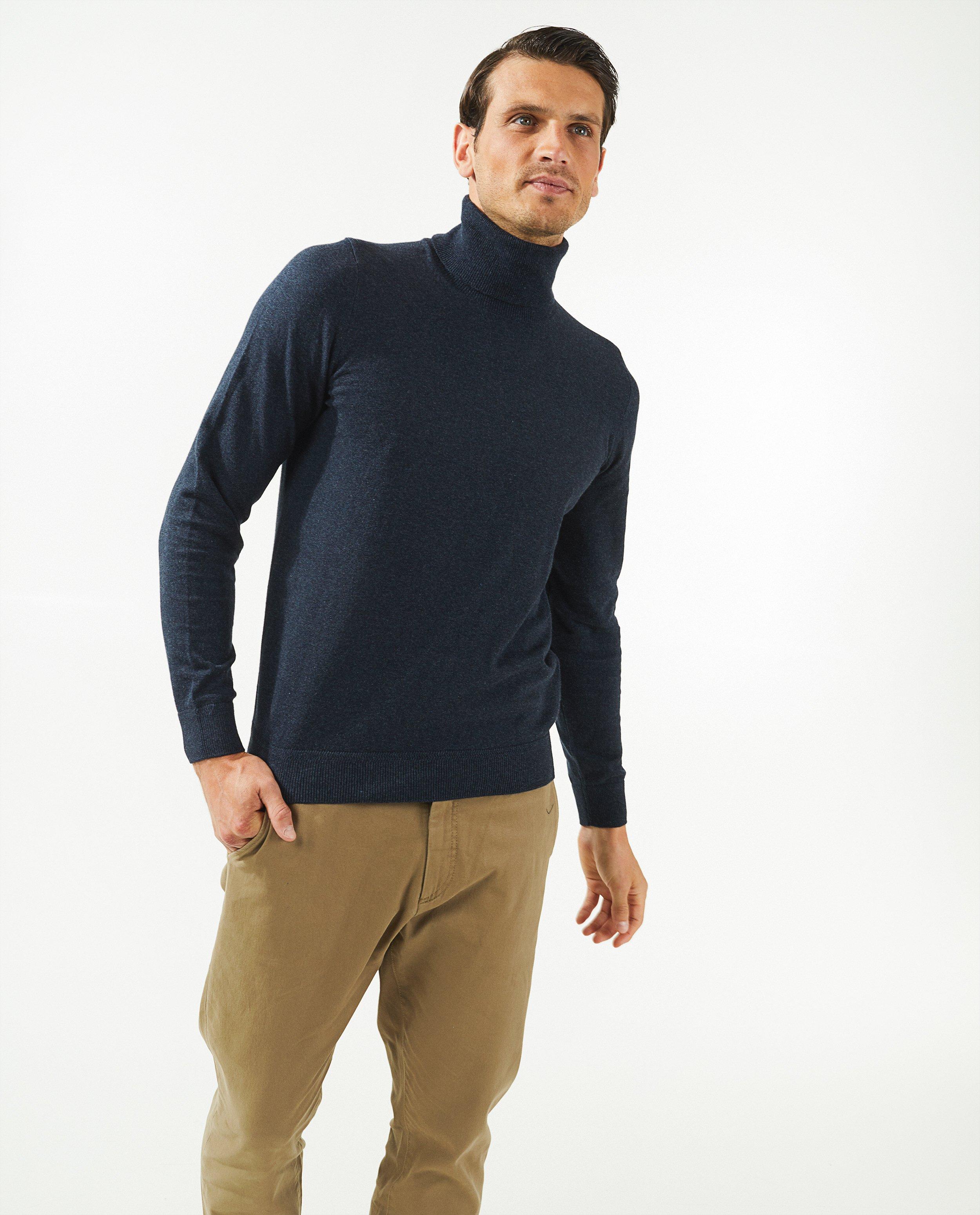 Pulls - Pull à col roulé en fin tricot