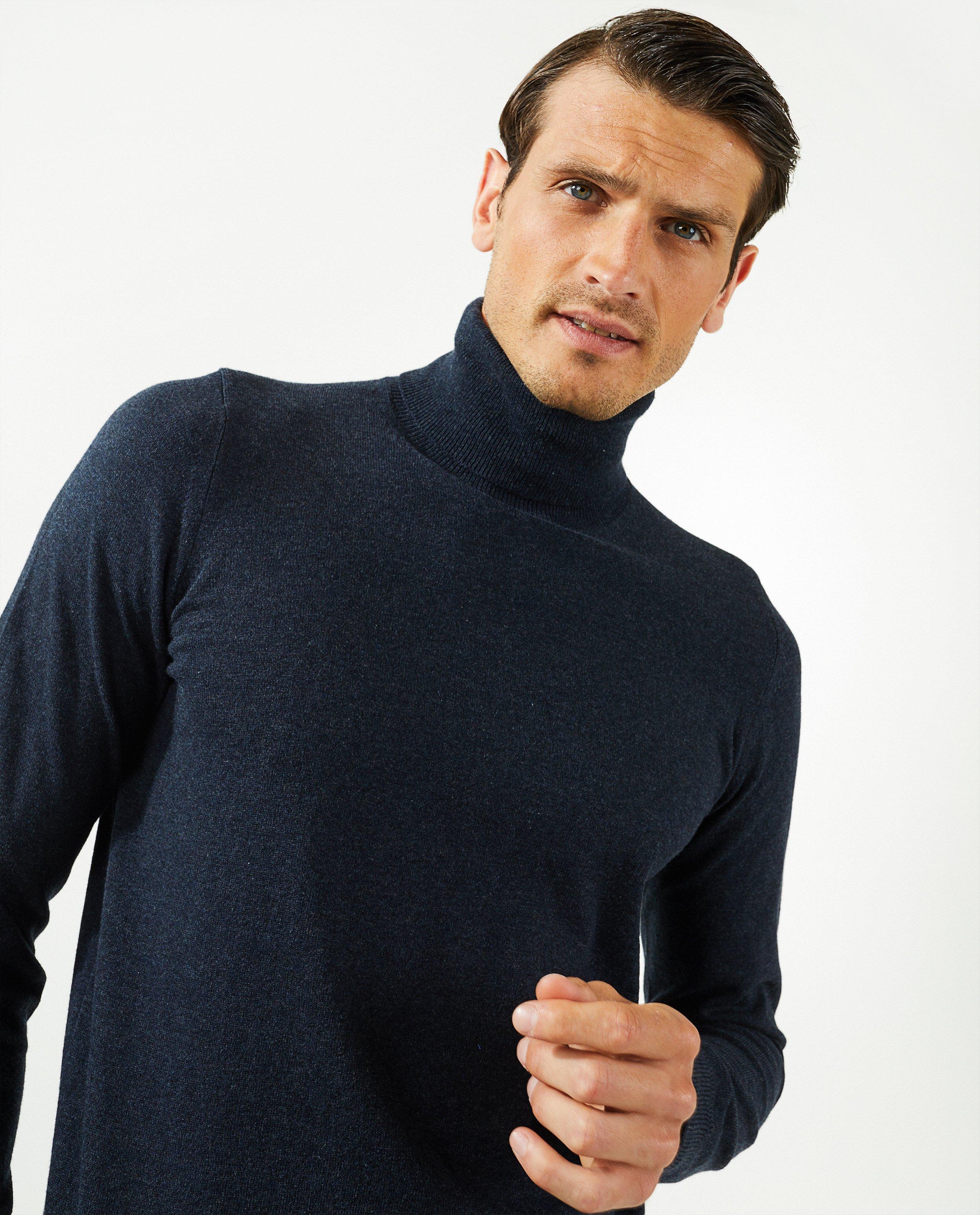 Pulls - Pull à col roulé en fin tricot