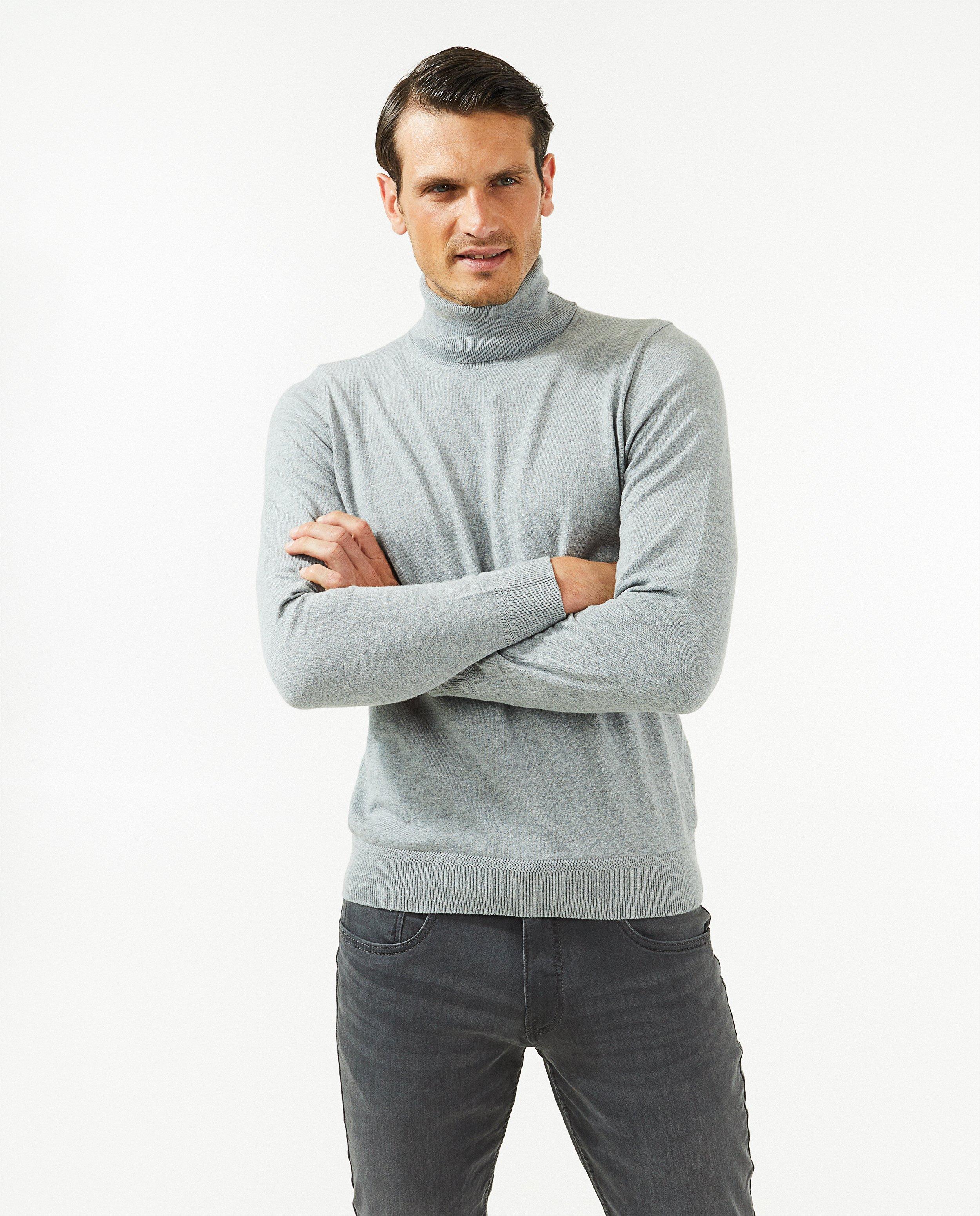 Pull à col roulé en fin tricot - null - Quarterback