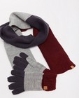 Bonneterie - Ensemble : écharpe et gants