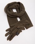 Bonneterie - Ensemble : écharpe et gants, 7-14 ans