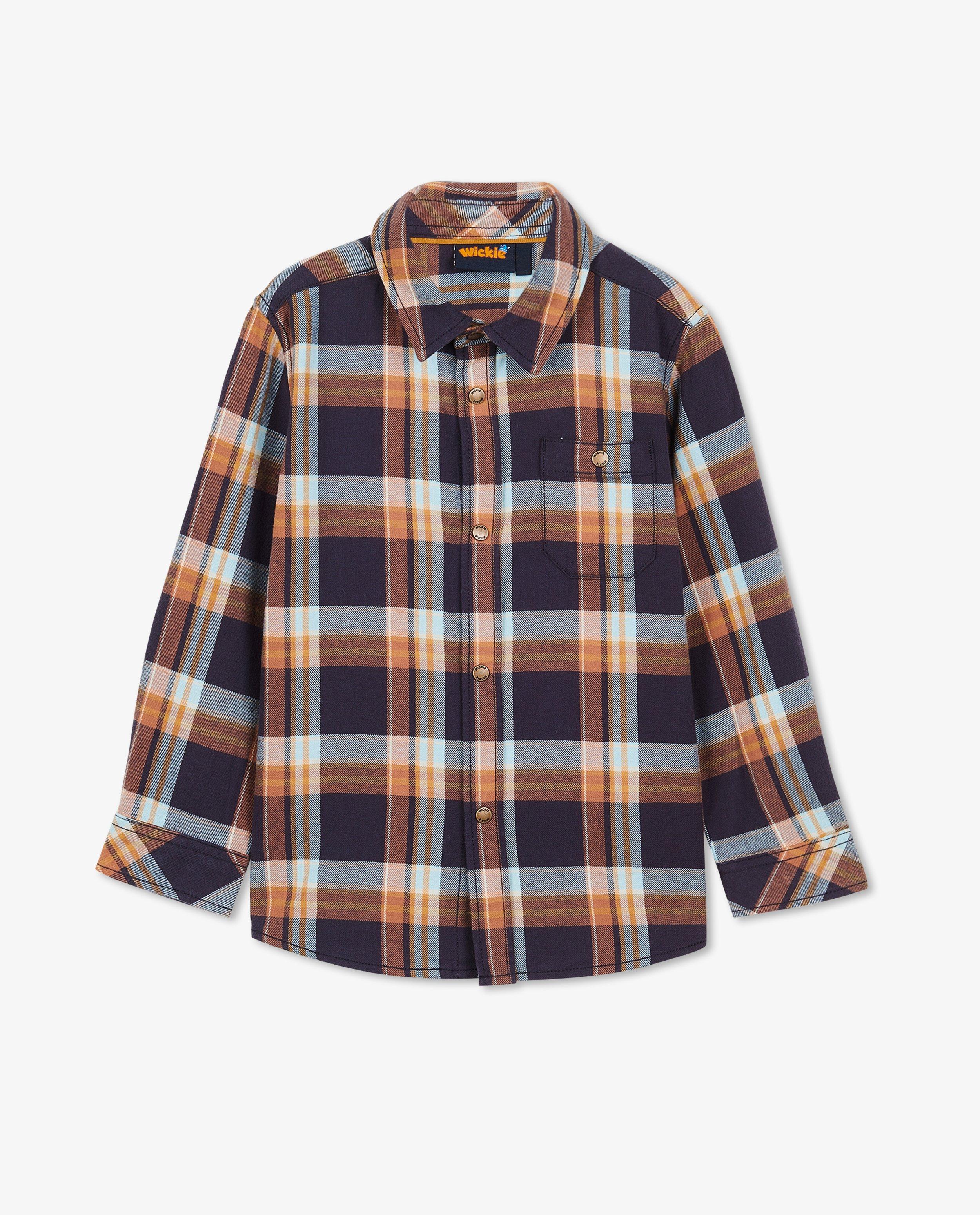 Chemises - Chemise bleue à carreaux