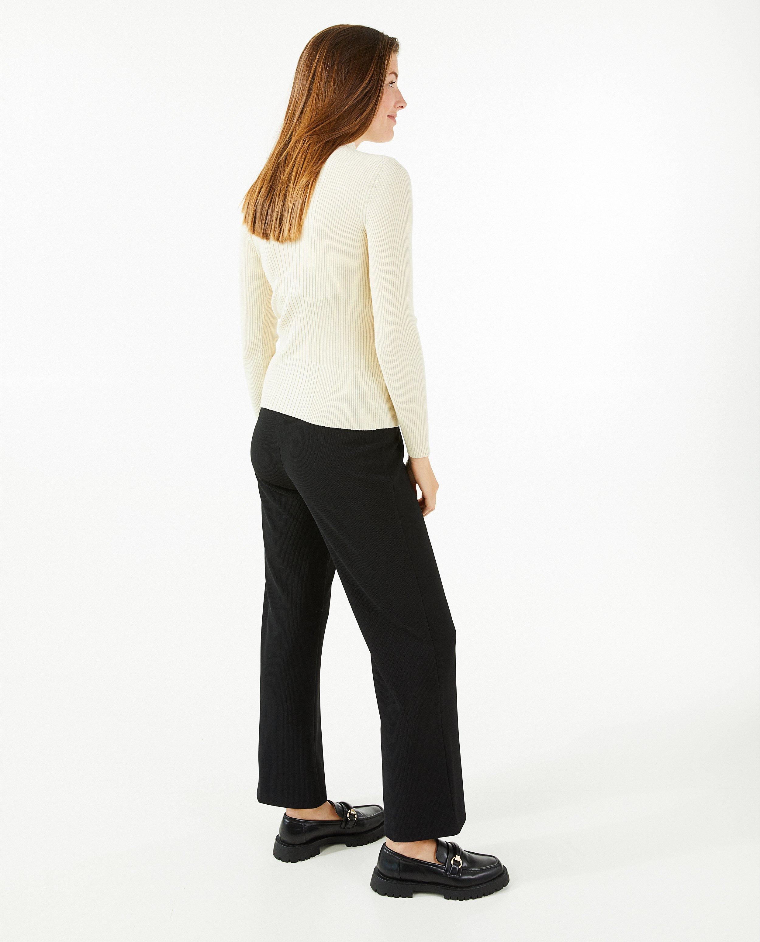 Pulls - Pull brun côtelé