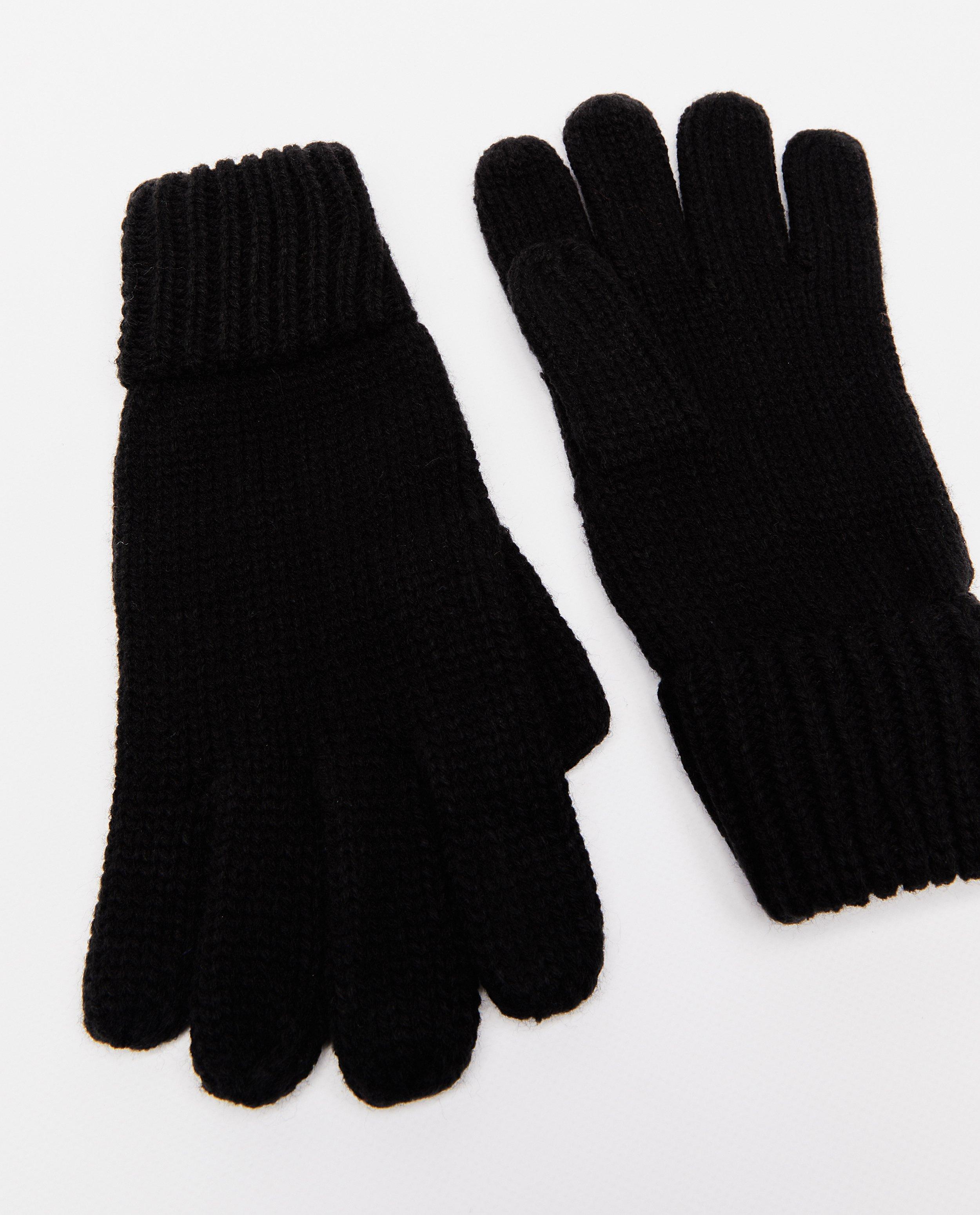 Bonneterie - Gants noirs