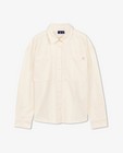 Hemden - Wit hemd met borstzakken