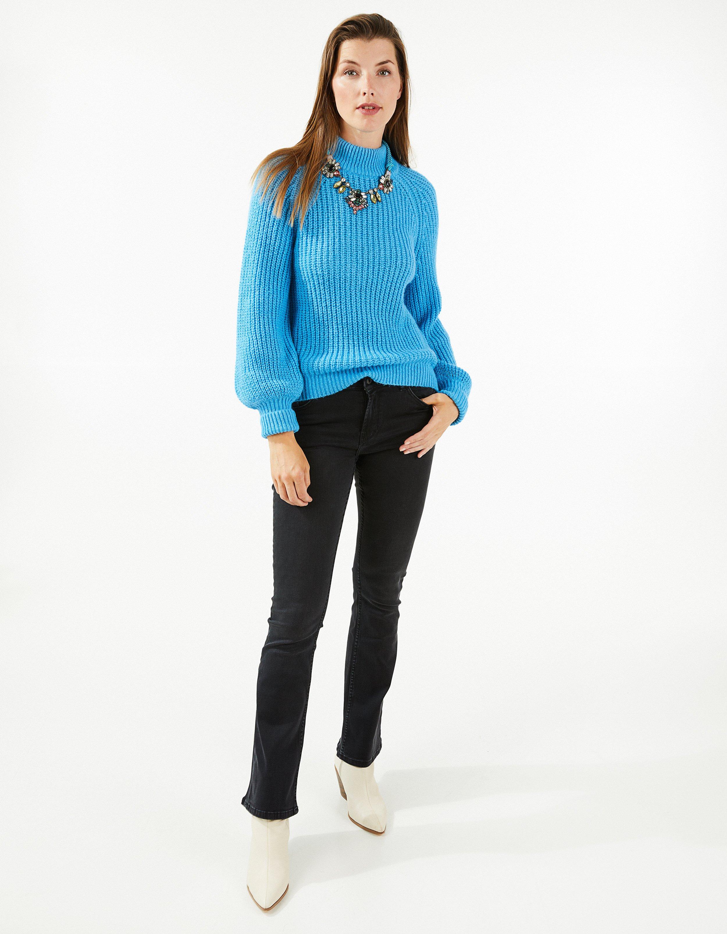 Zwarte jeans, bootcut fit - null - Sora