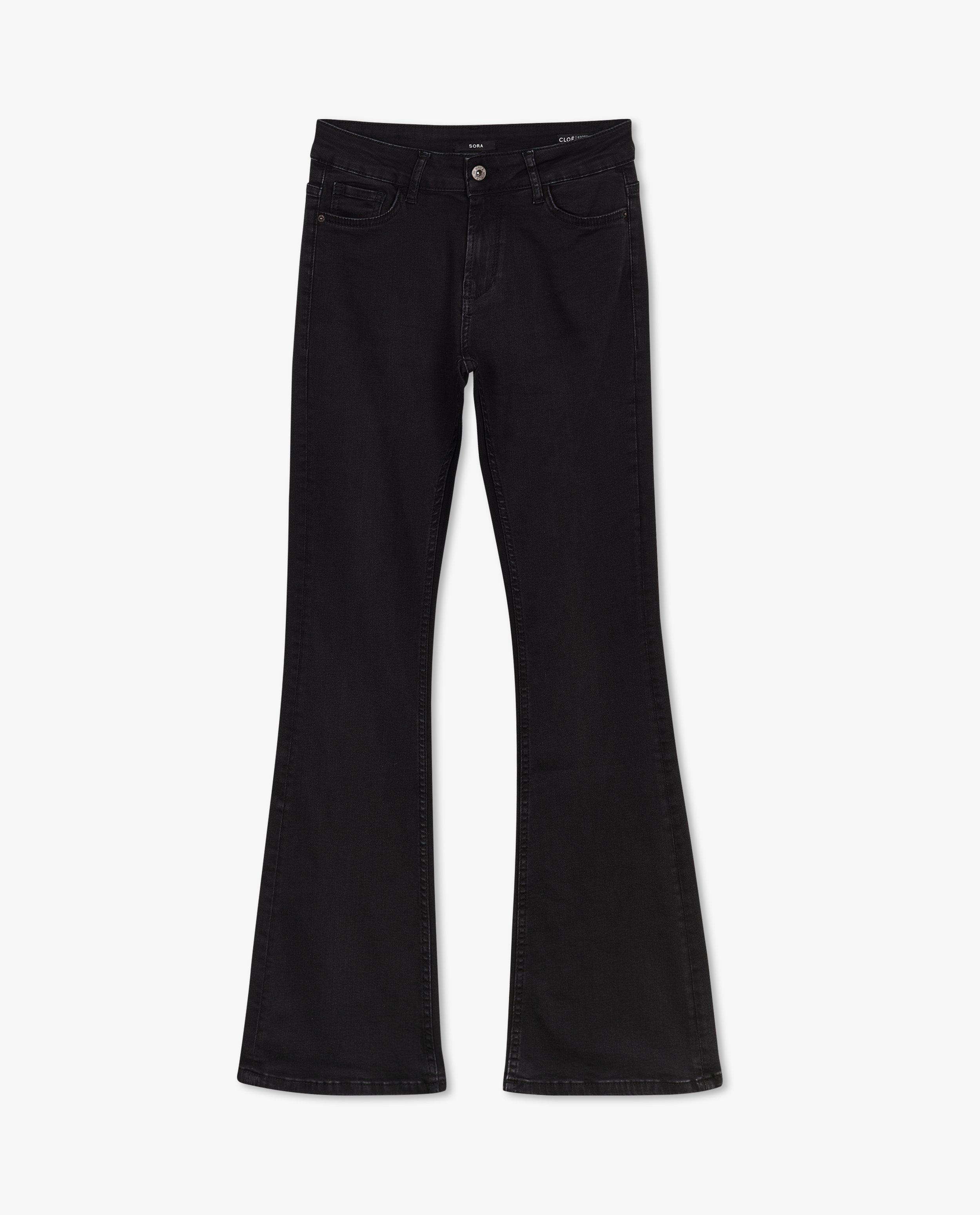 Jeans - Jeans bootcut noir Cloë