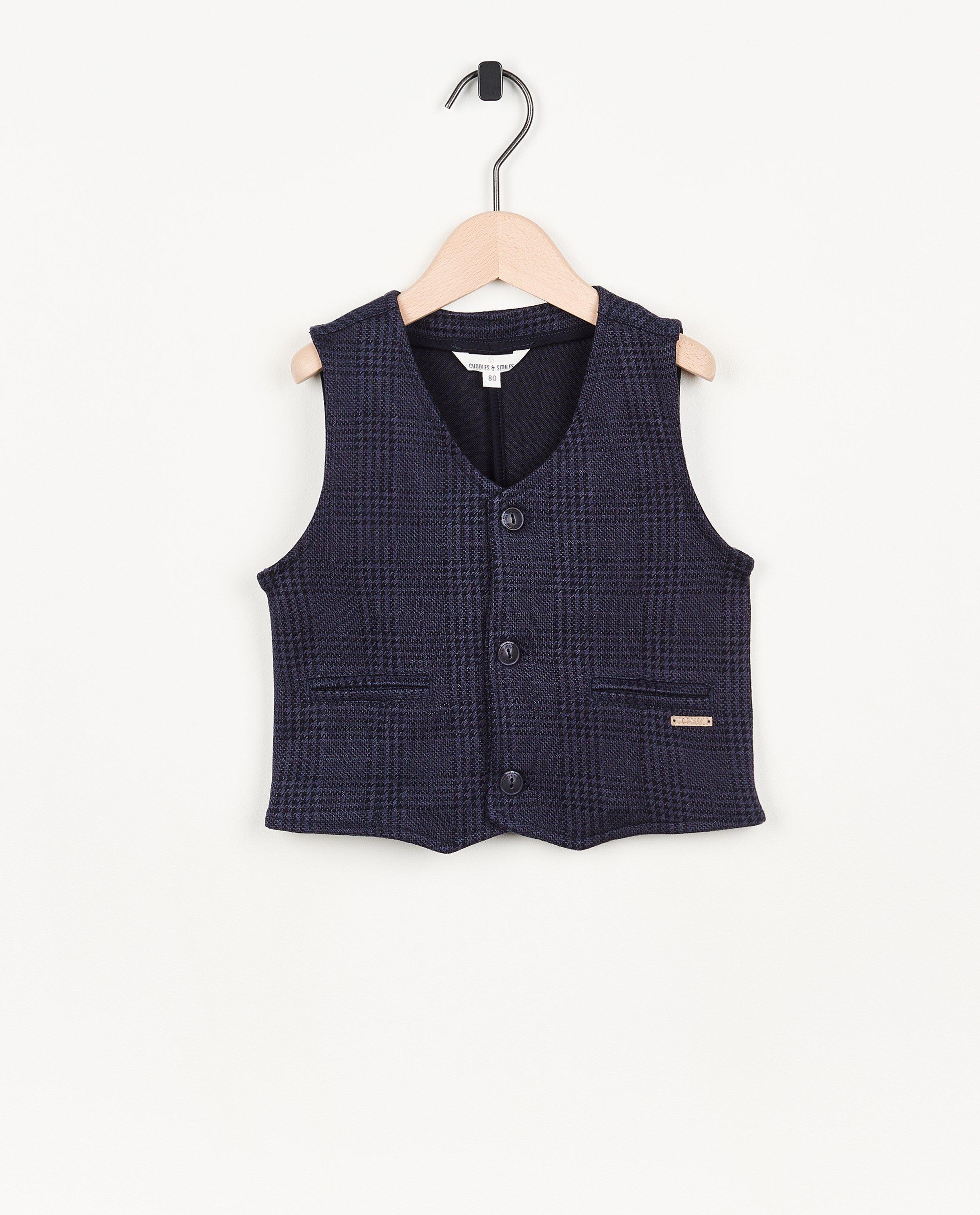 Gilet met ruitpatroon Feest - null - Cuddles and Smiles