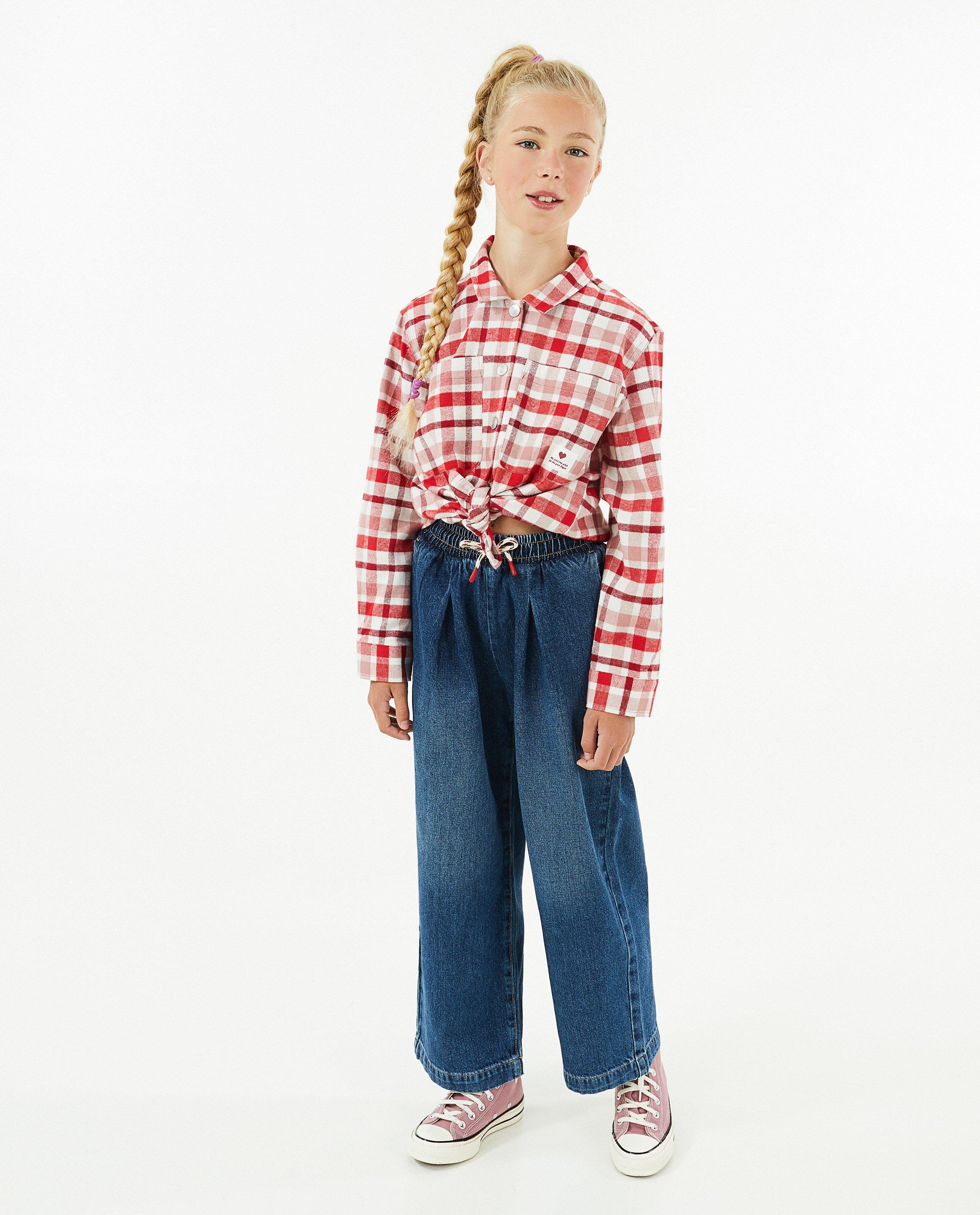 Chemise rouge à carreaux - null - Campus 12