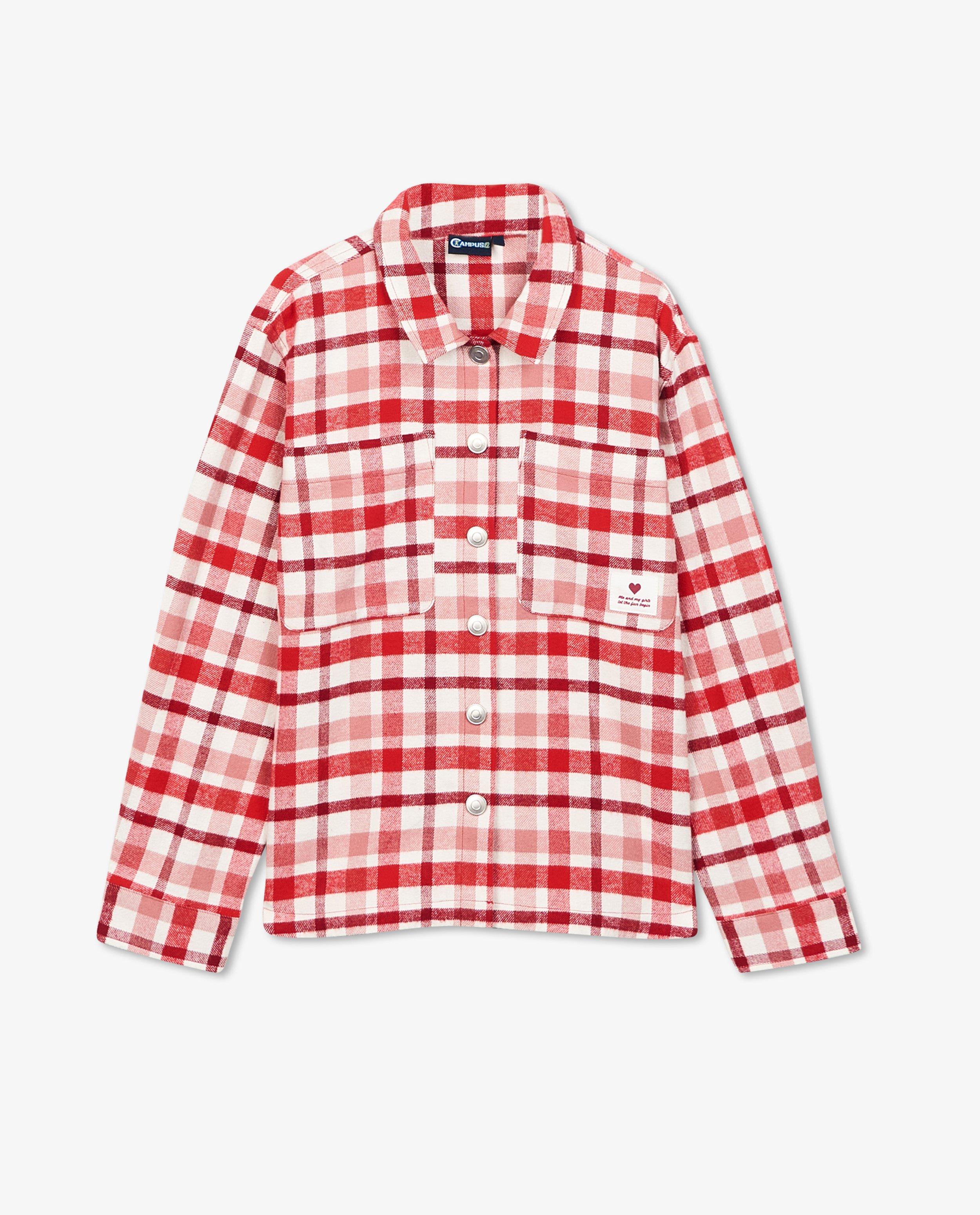 Chemises - Chemise rouge à carreaux