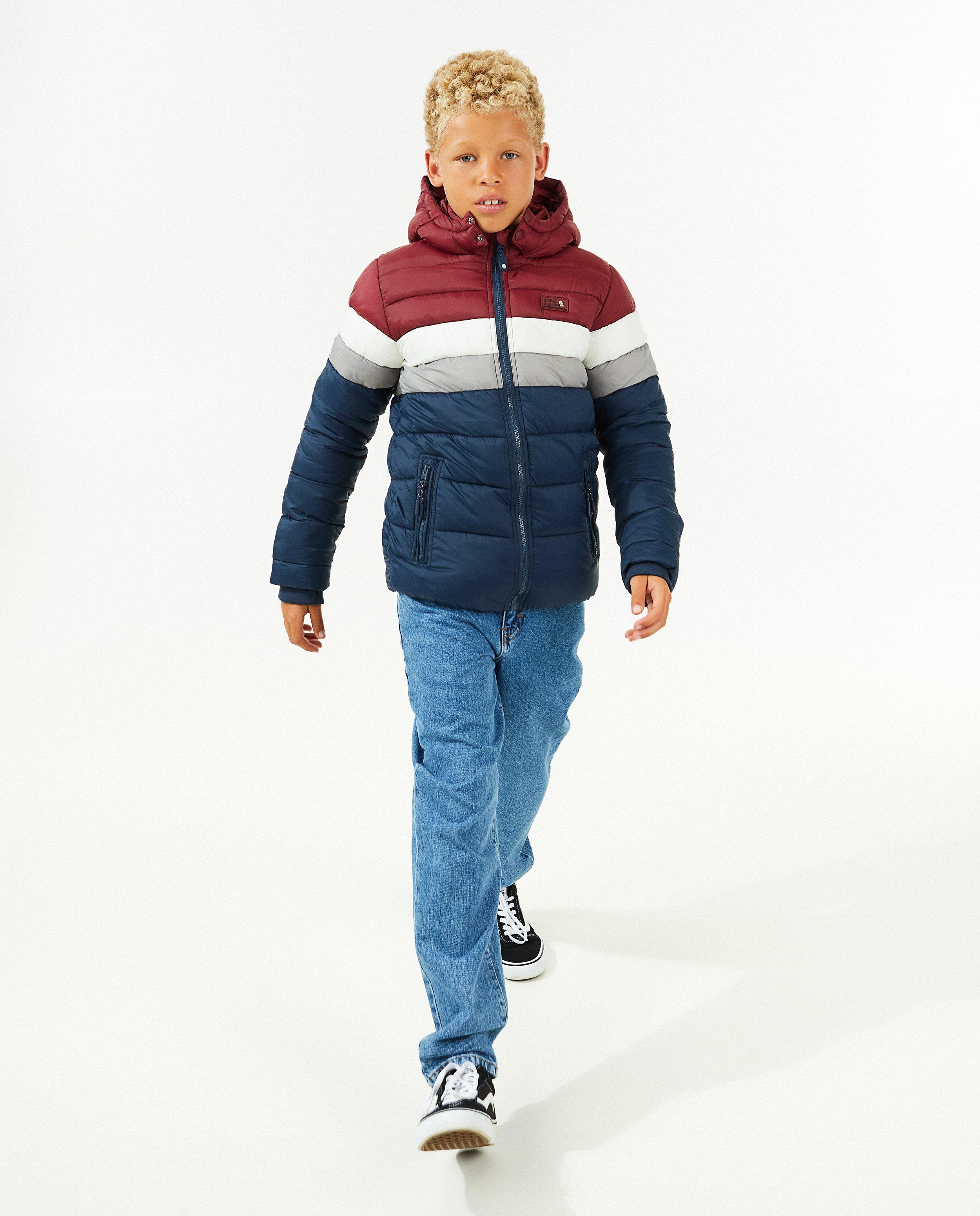 Jas met reflecterende strook, 7-14 jaar - null - Fish & Chips