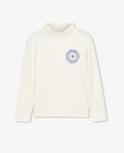 T-shirts - Offwhite souspull met patch