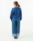 Sweaters - Boxy cardigan in blauw